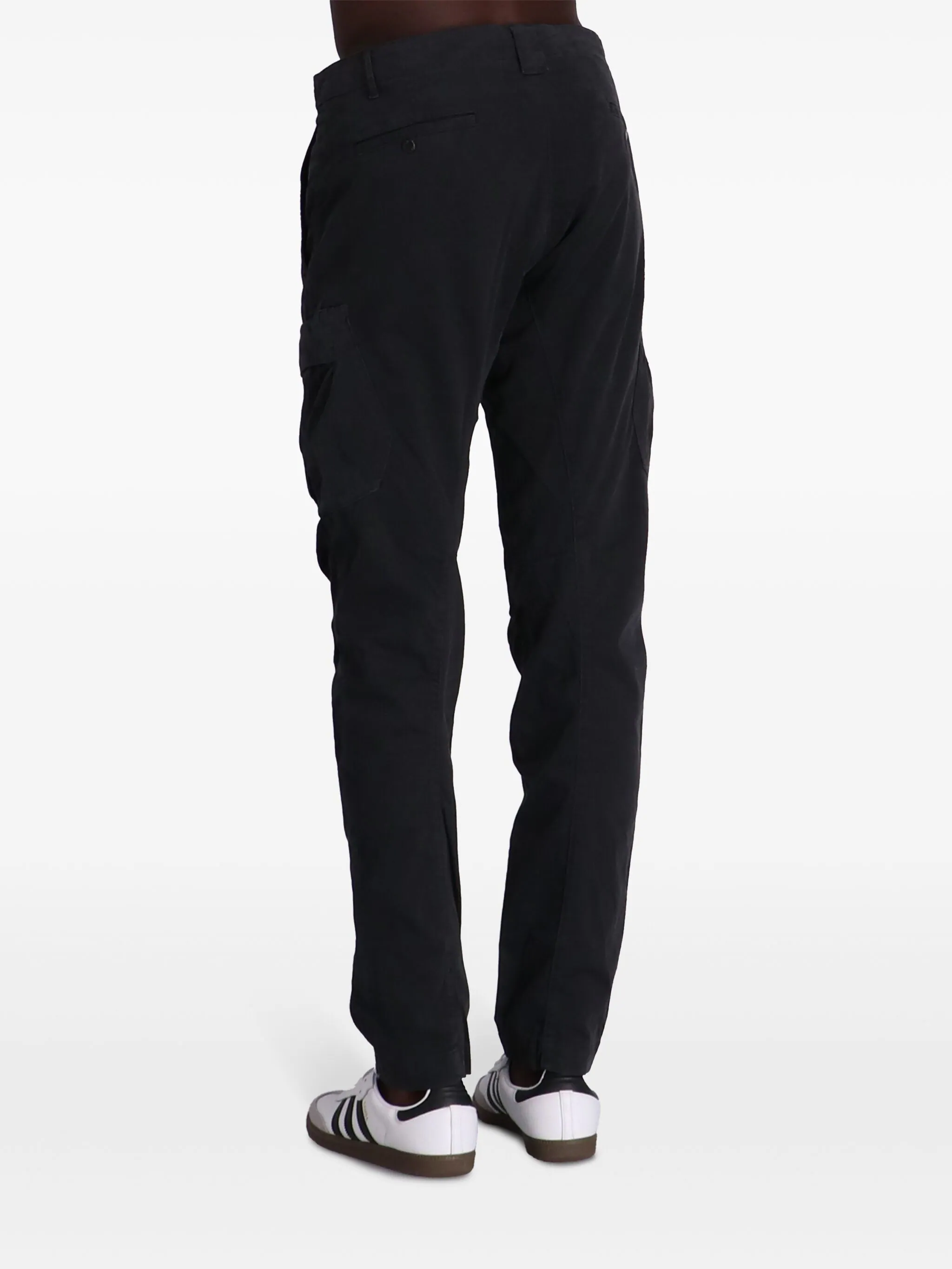 CP COMPANY CARGO-POCKET STRETCH TAPERED TROUSERS