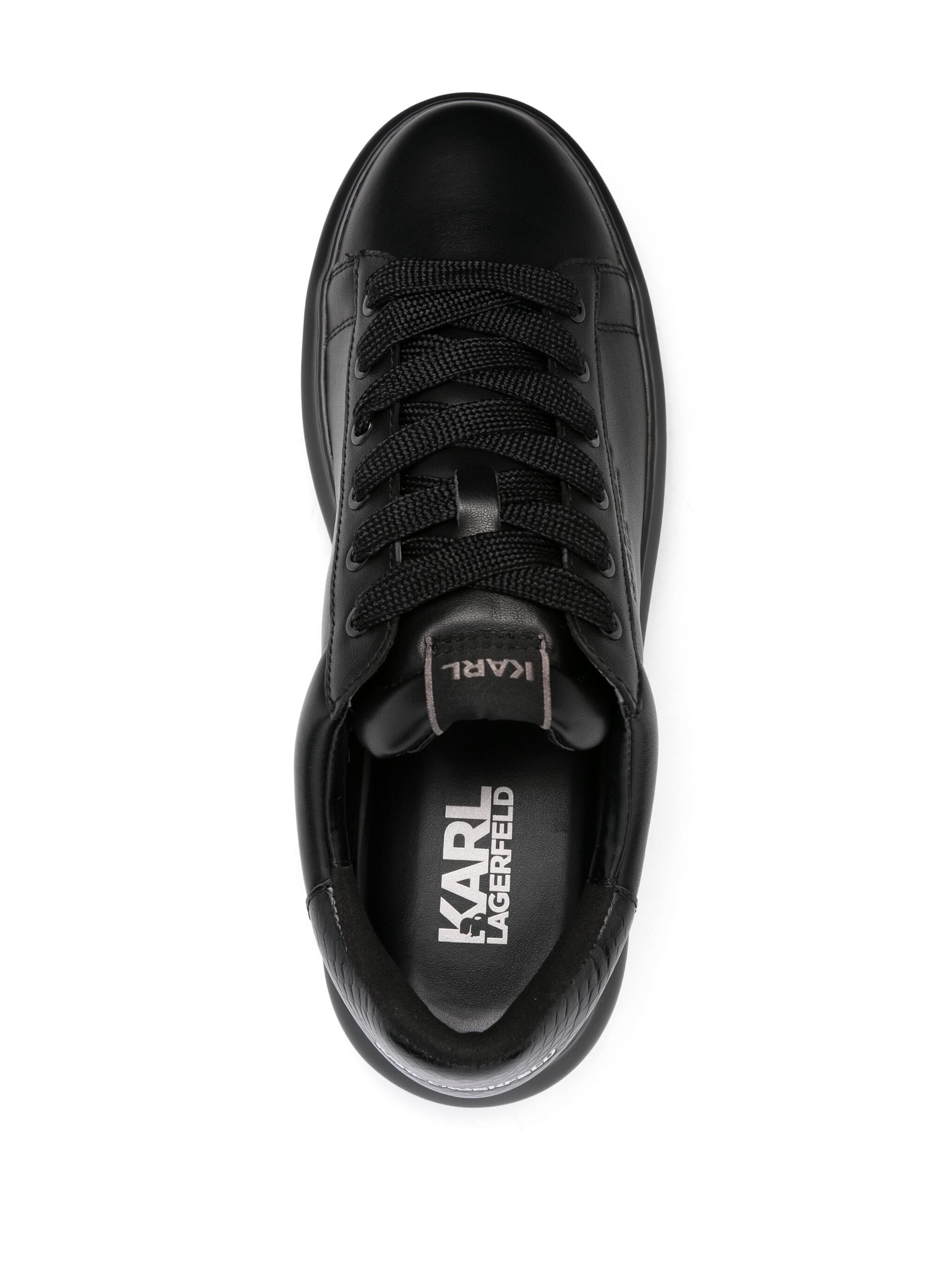 KARL LAGERFELD PYTHON TAB SNEAKERS