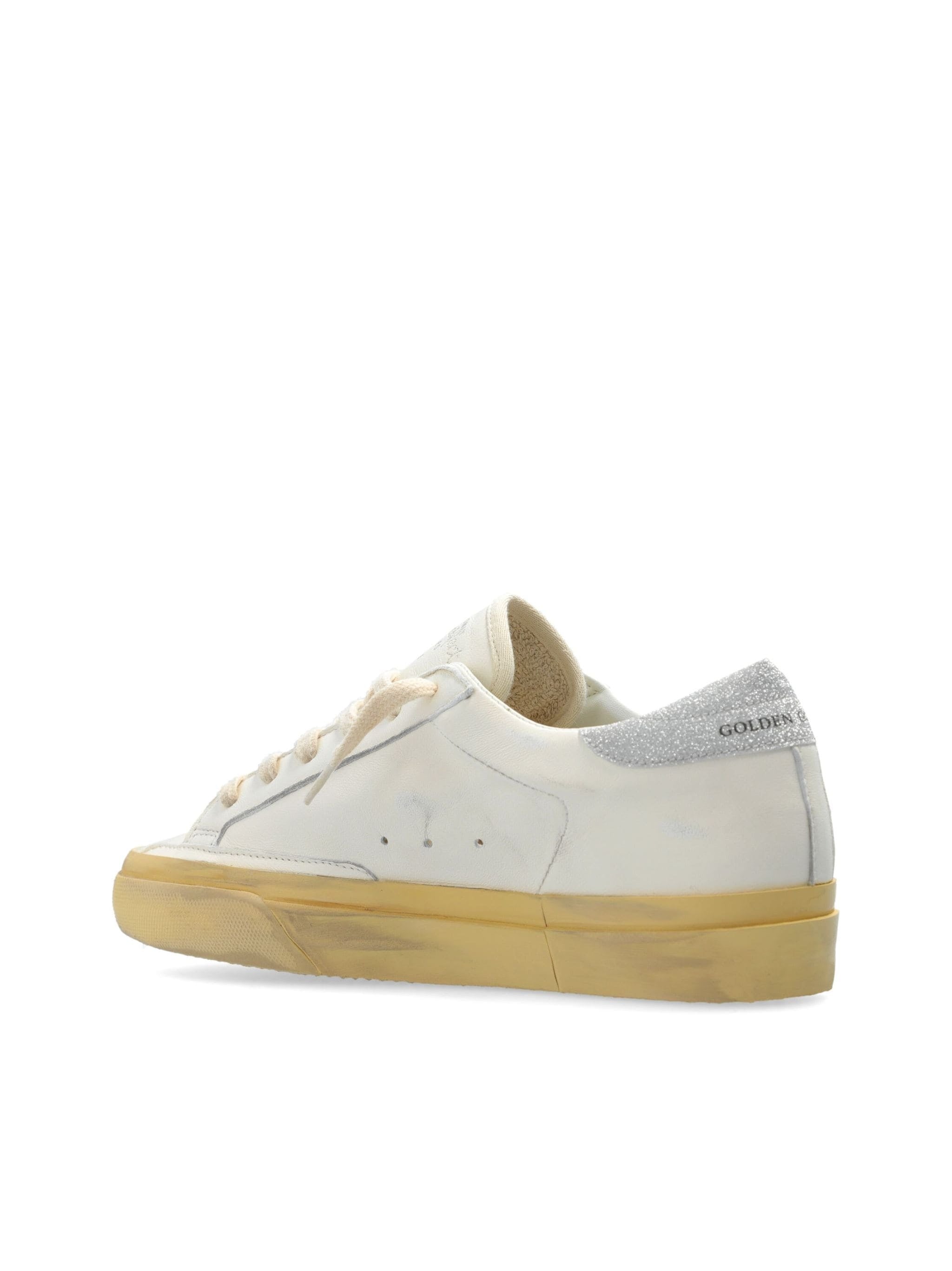 GOLDEN GOOSE SUPER STAR HIGH FOXING VCE SOLE TRAINERS