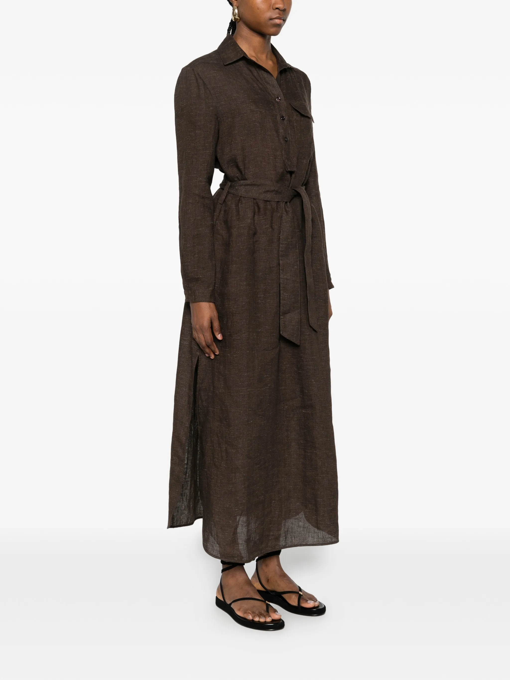 VESTIDO EMPORIO ARMANI BELTED