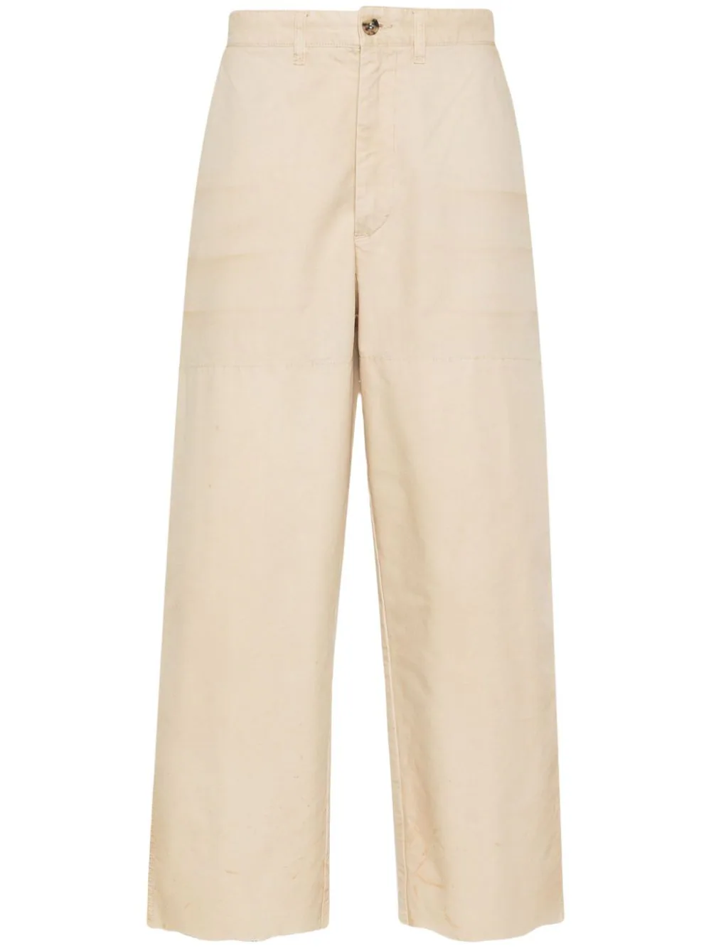 GOLDEN GOOSE TAPERED-LEG COTTON TROUSERS