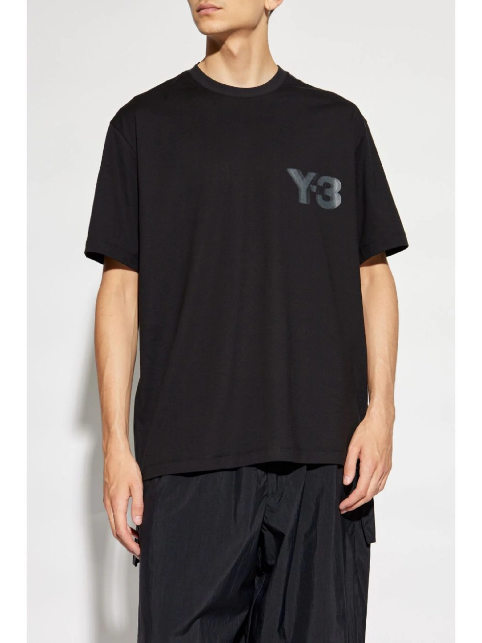 Y-3 LOGO-PRINT T-SHIRT