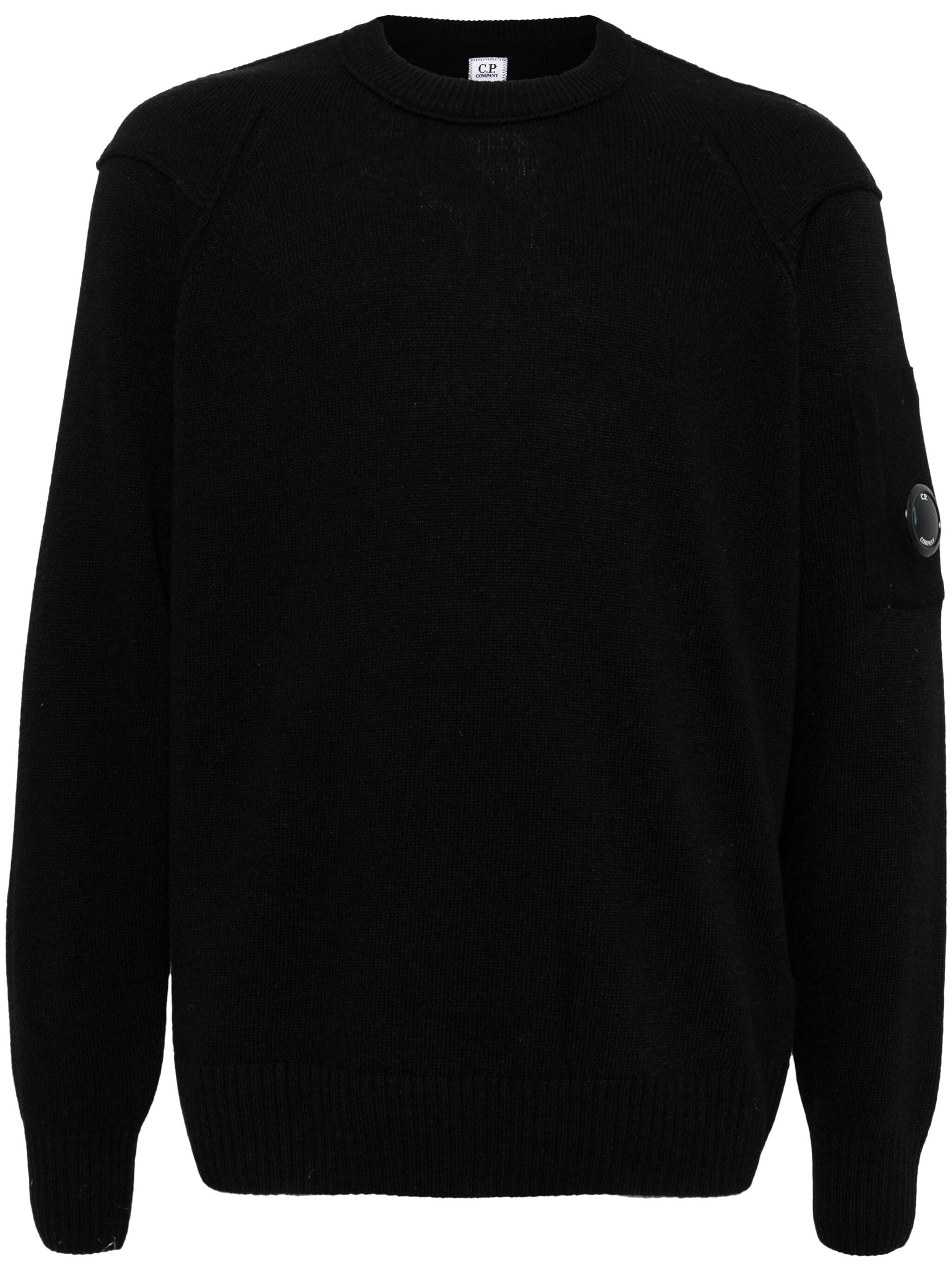 CP COMPANY LENS-APPLIQUÉ JUMPER