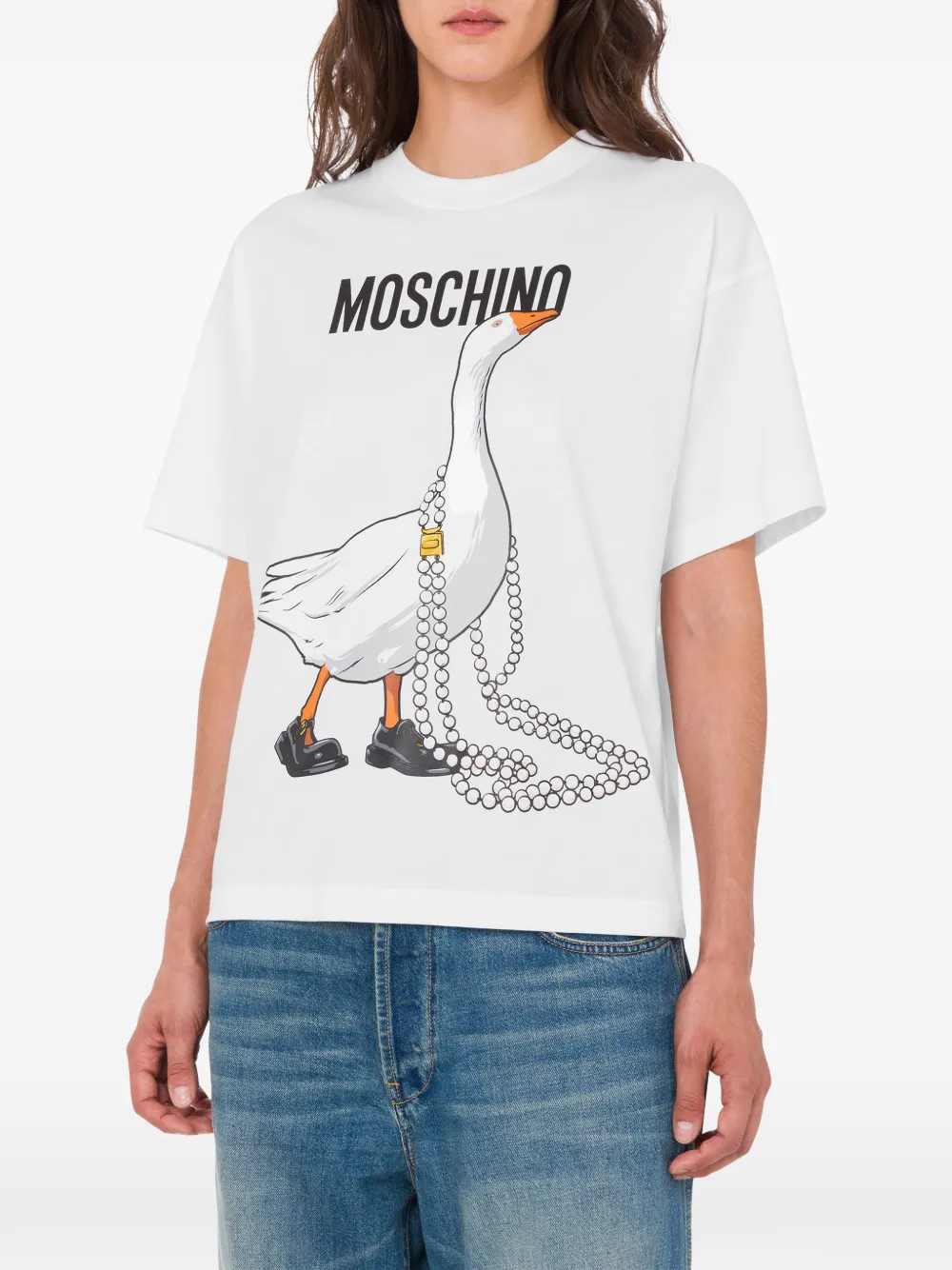 CAMISETA MOSCHINO GOOSE