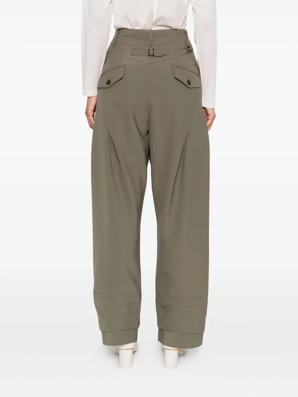 PANTALONES HIGH BOLSILLO PLISADO