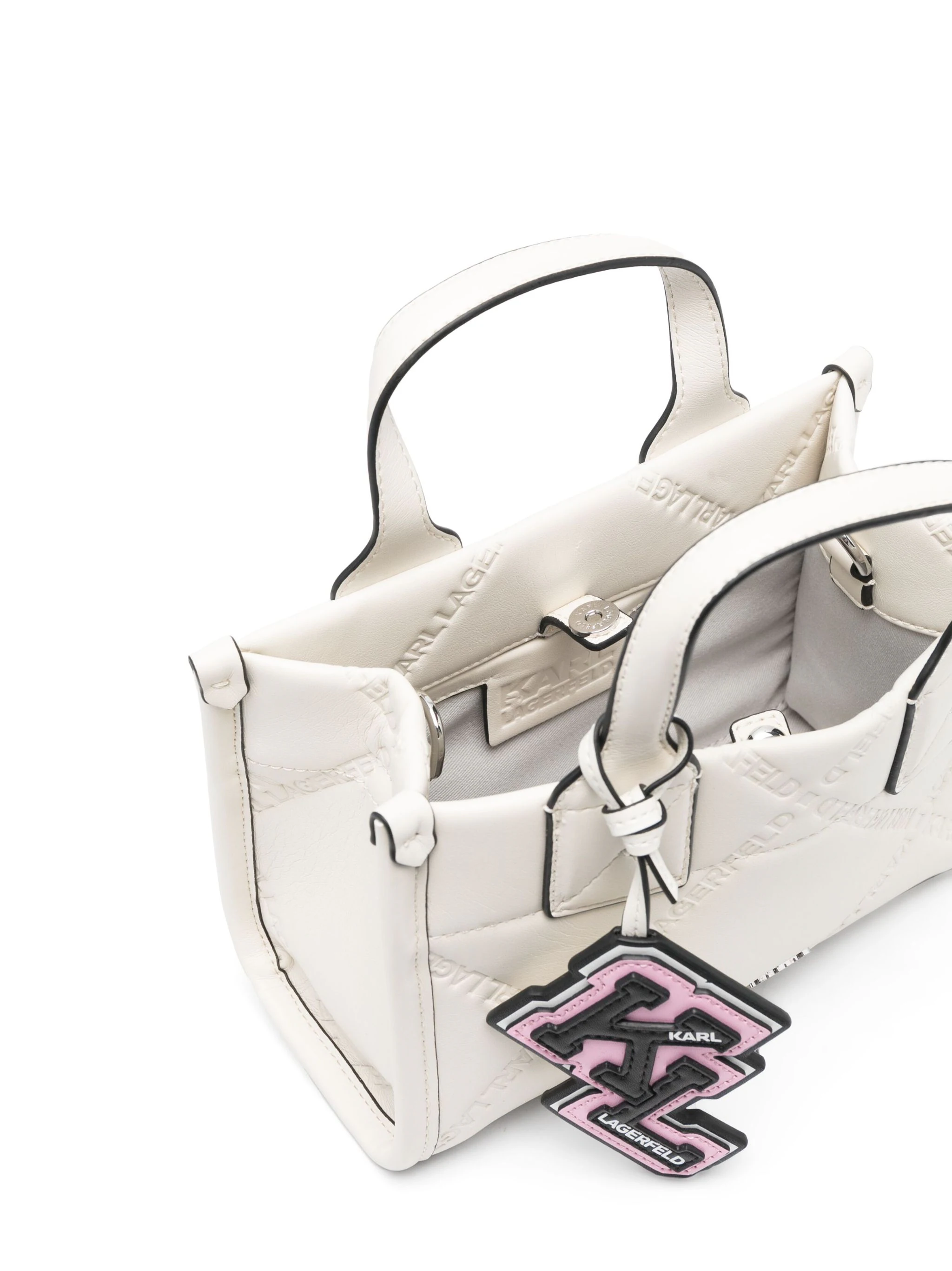 KARL LAGERFELD SMALL K/SKUARE TOTE BAG