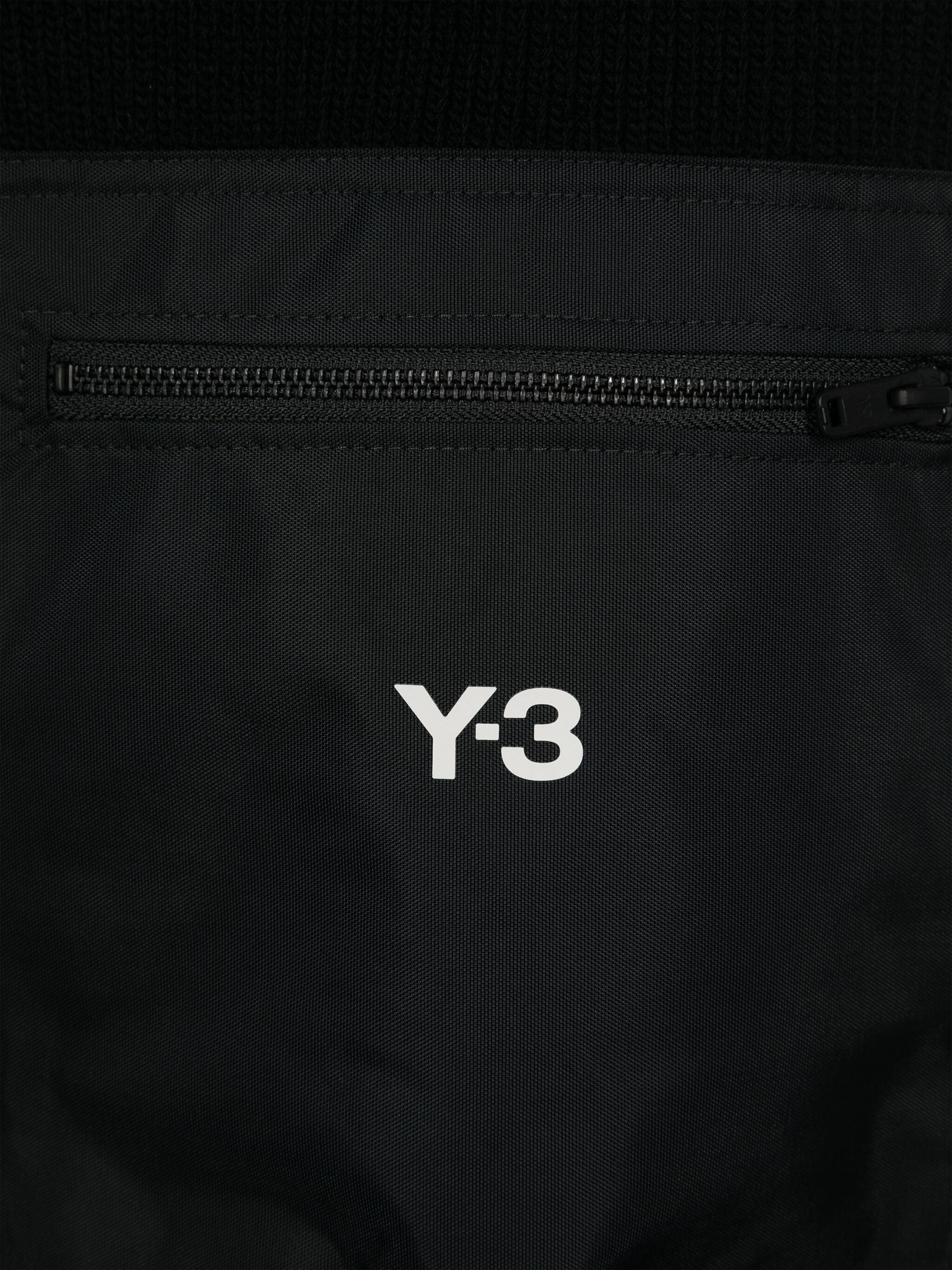 Y-3 LOGO-PRINT SLEEVE SCARF