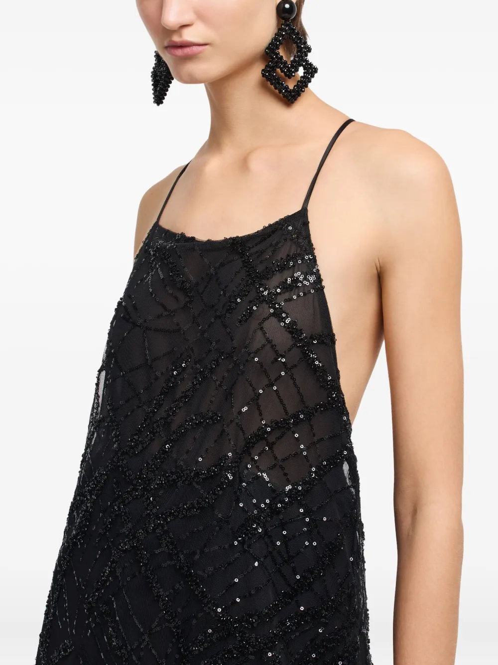 VESTIDO EMPORIO ARMANI LENTEJUELAS