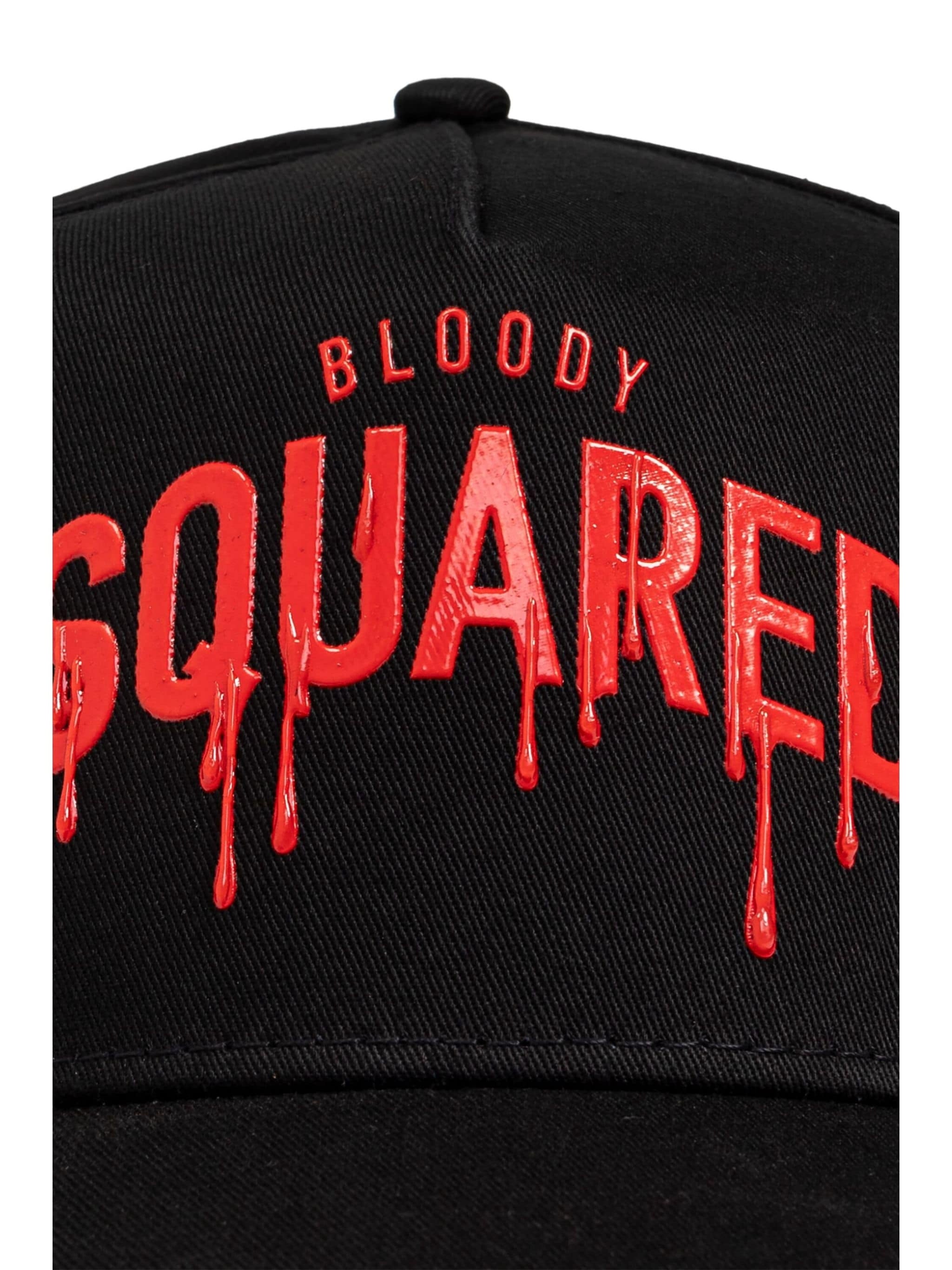 DSQUARED2 LOGO-EMBOSSED BASEBALL CAP