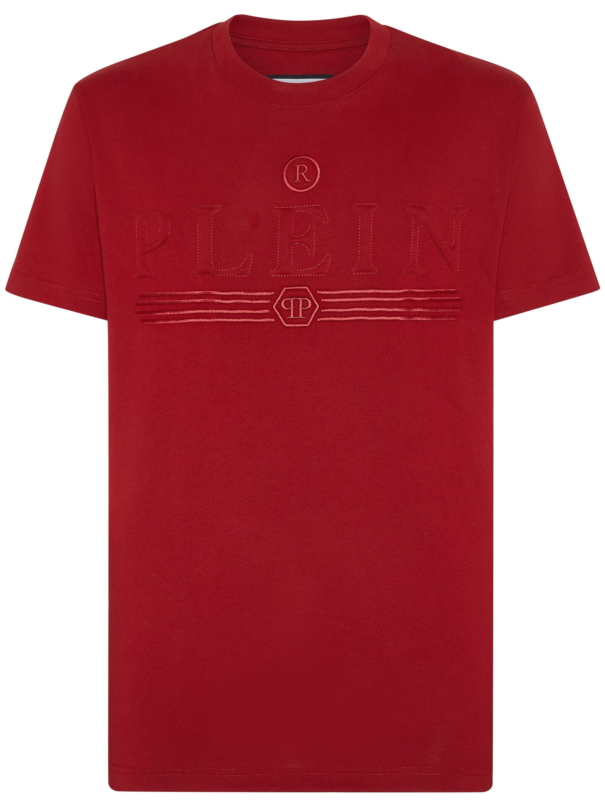 PHILLIP PLEIN LOGO-PRINT COTTON T-SHIRT