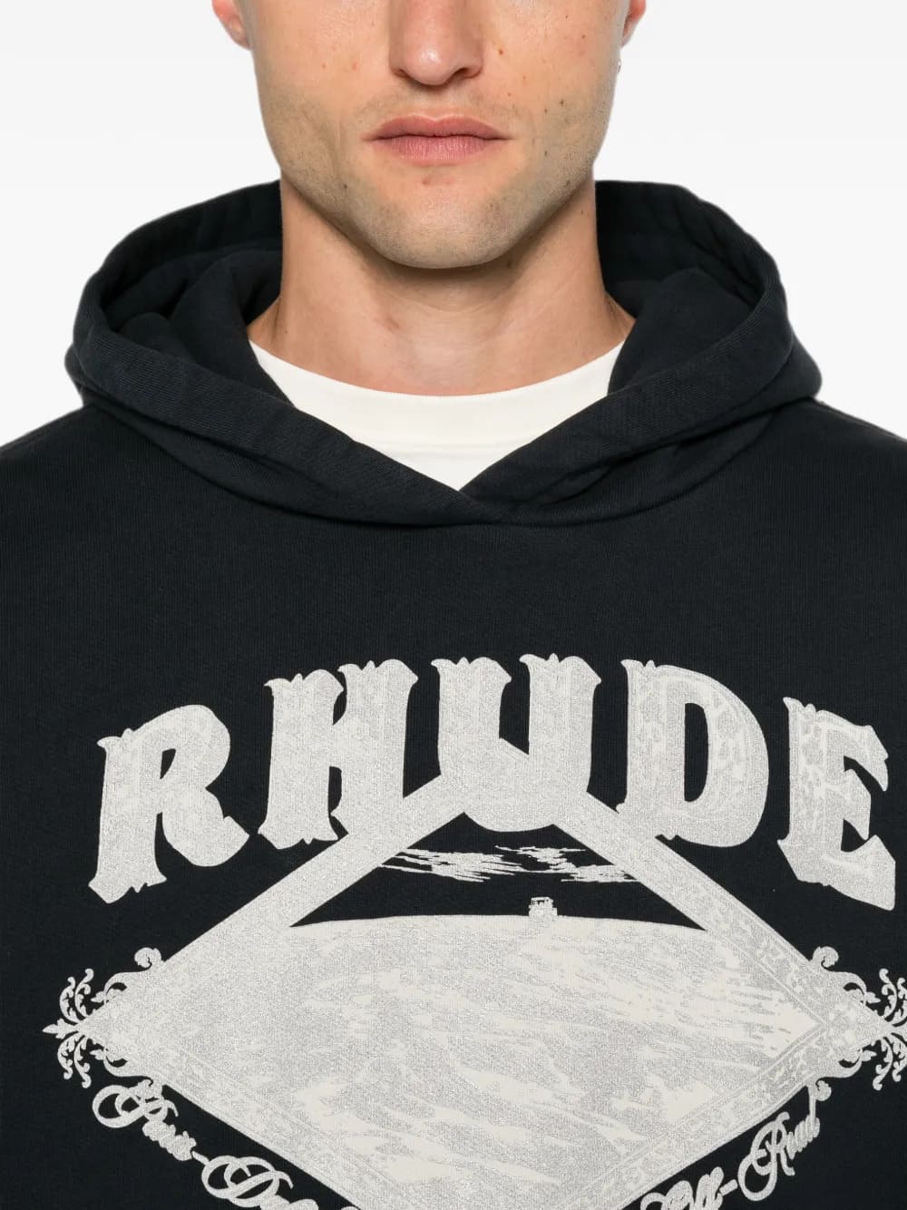 SUDADERA RHUDE LOGO
