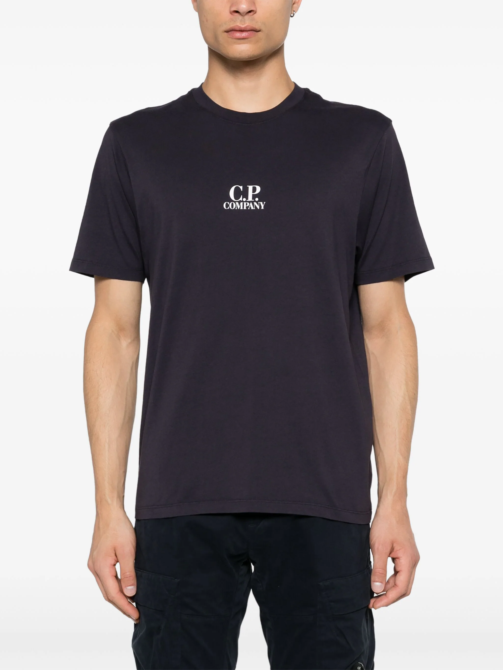 CP COMPANY LOGO-PRINT T-SHIRT