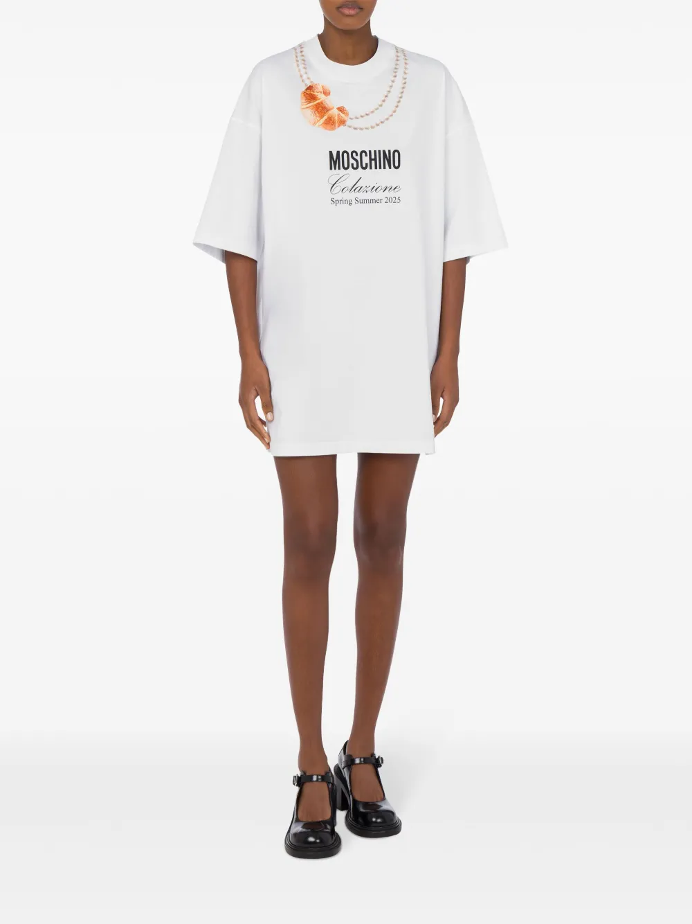 VESTIDO MOSCHINO LOGO