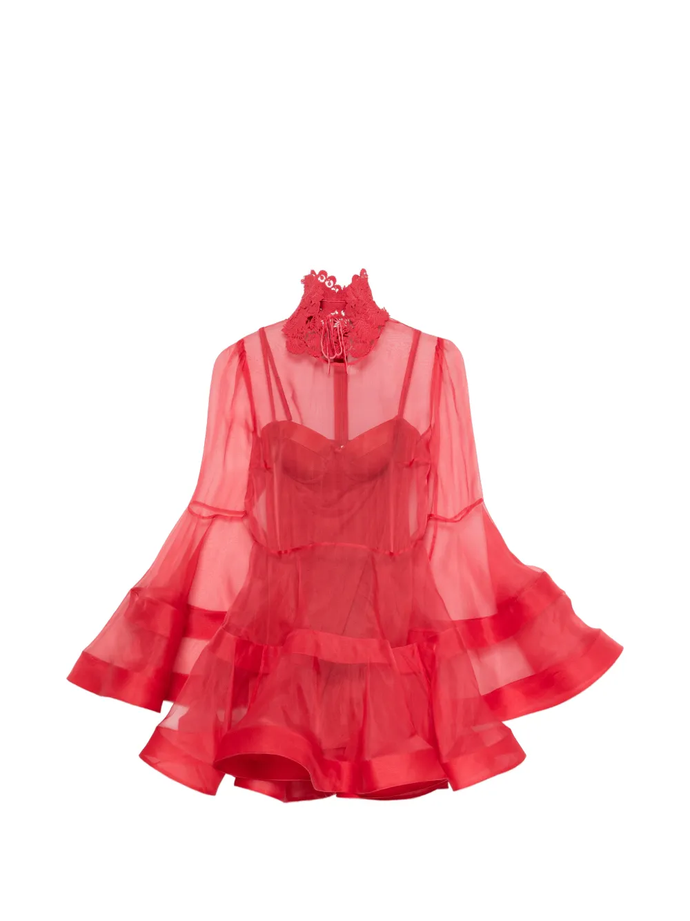 VESTIDO ZIMMERMANN REBELLION LANTERN