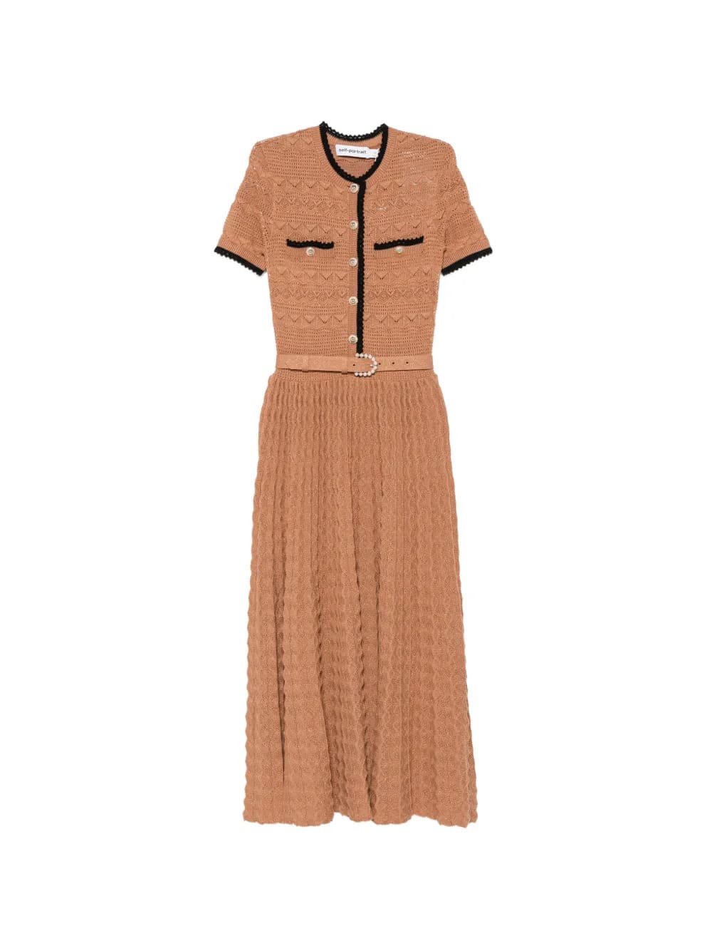 VESTIDO SELF-PORTRAIT CROCHET