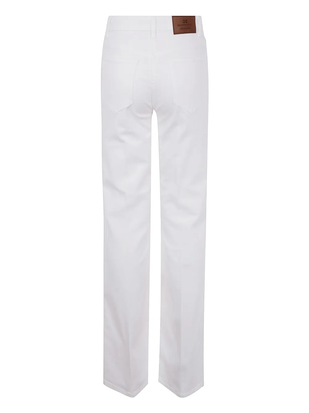 ELISABETTA FRANCHI COTTON TROUSERS