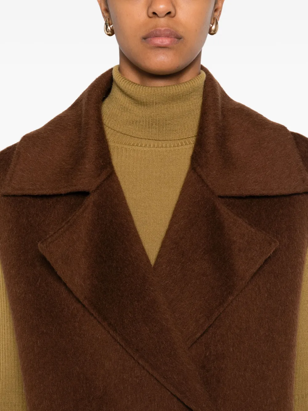 ABRIGO PATRIZIA PEPE SIN MANGAS