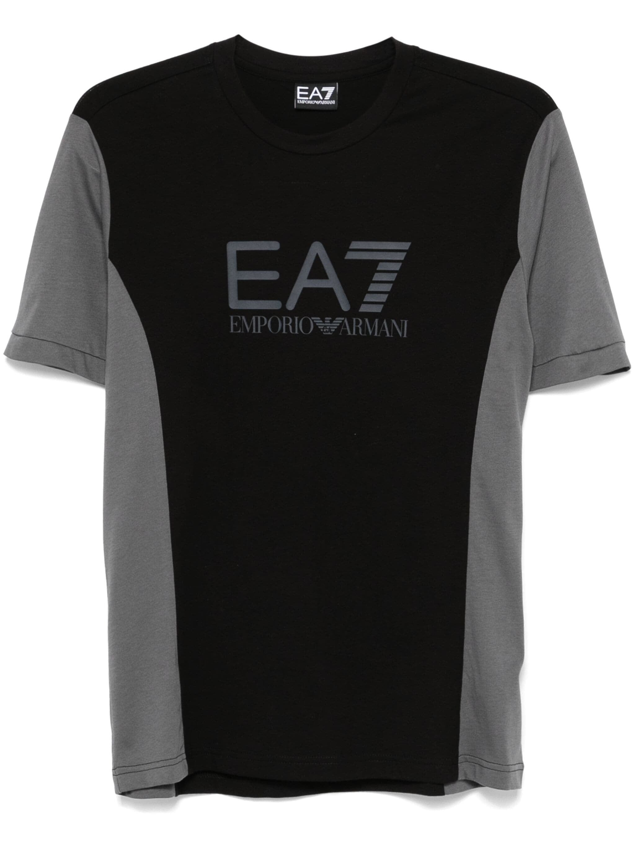 EA7 LOGO-PRINT T-SHIRT