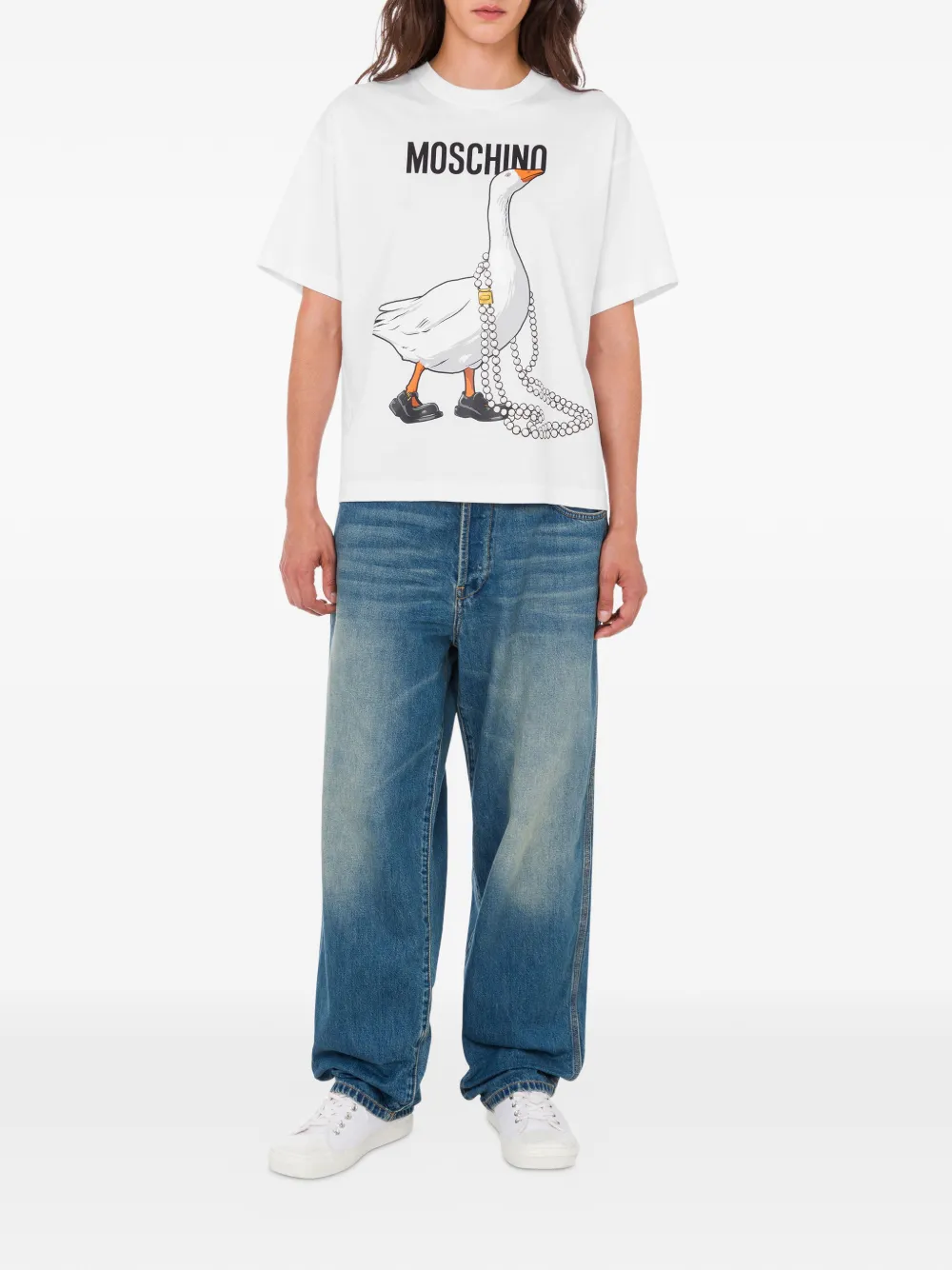 CAMISETA MOSCHINO GOOSE