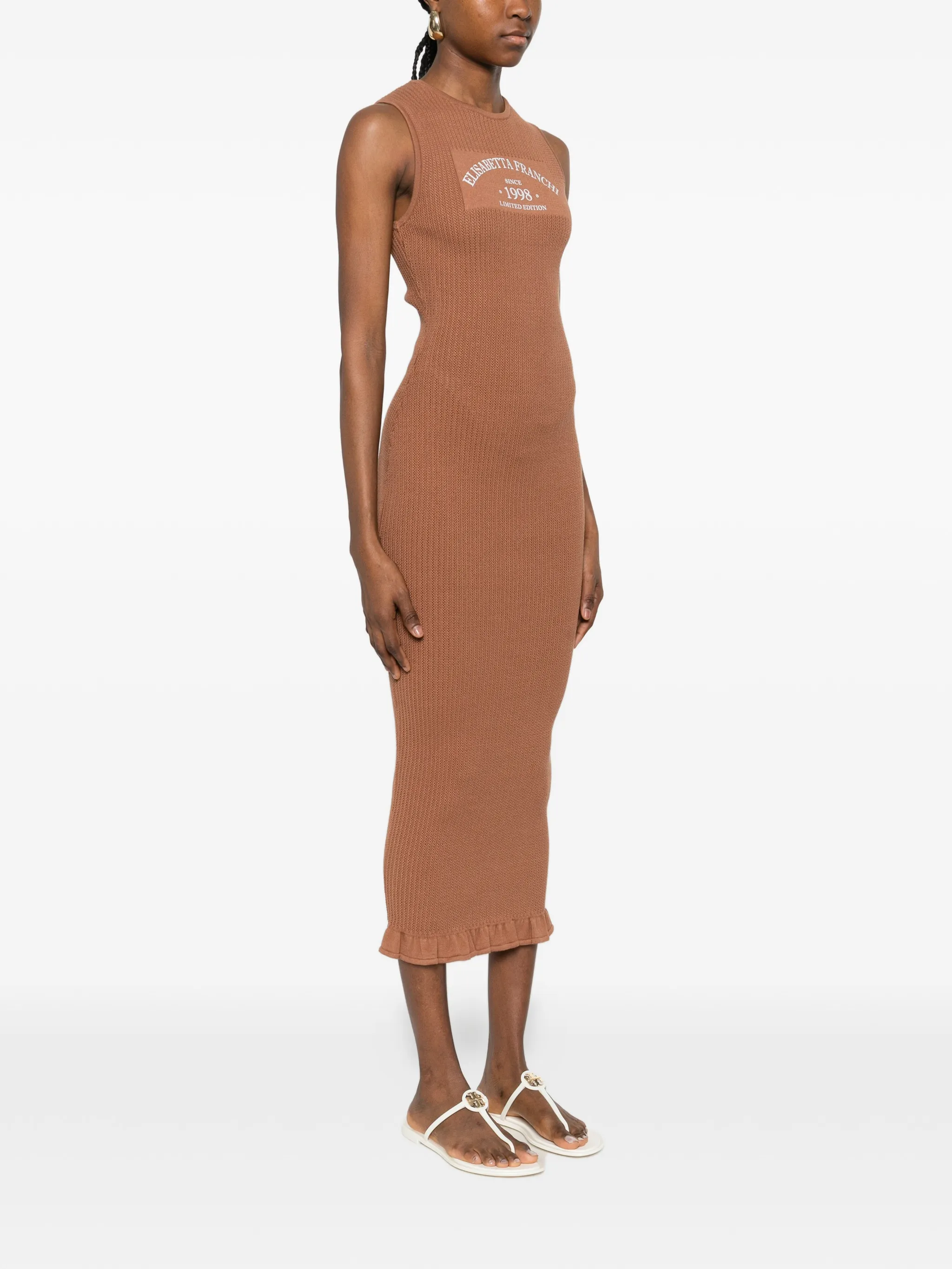VESTIDO ELISABETTA FRANCHI LOGO