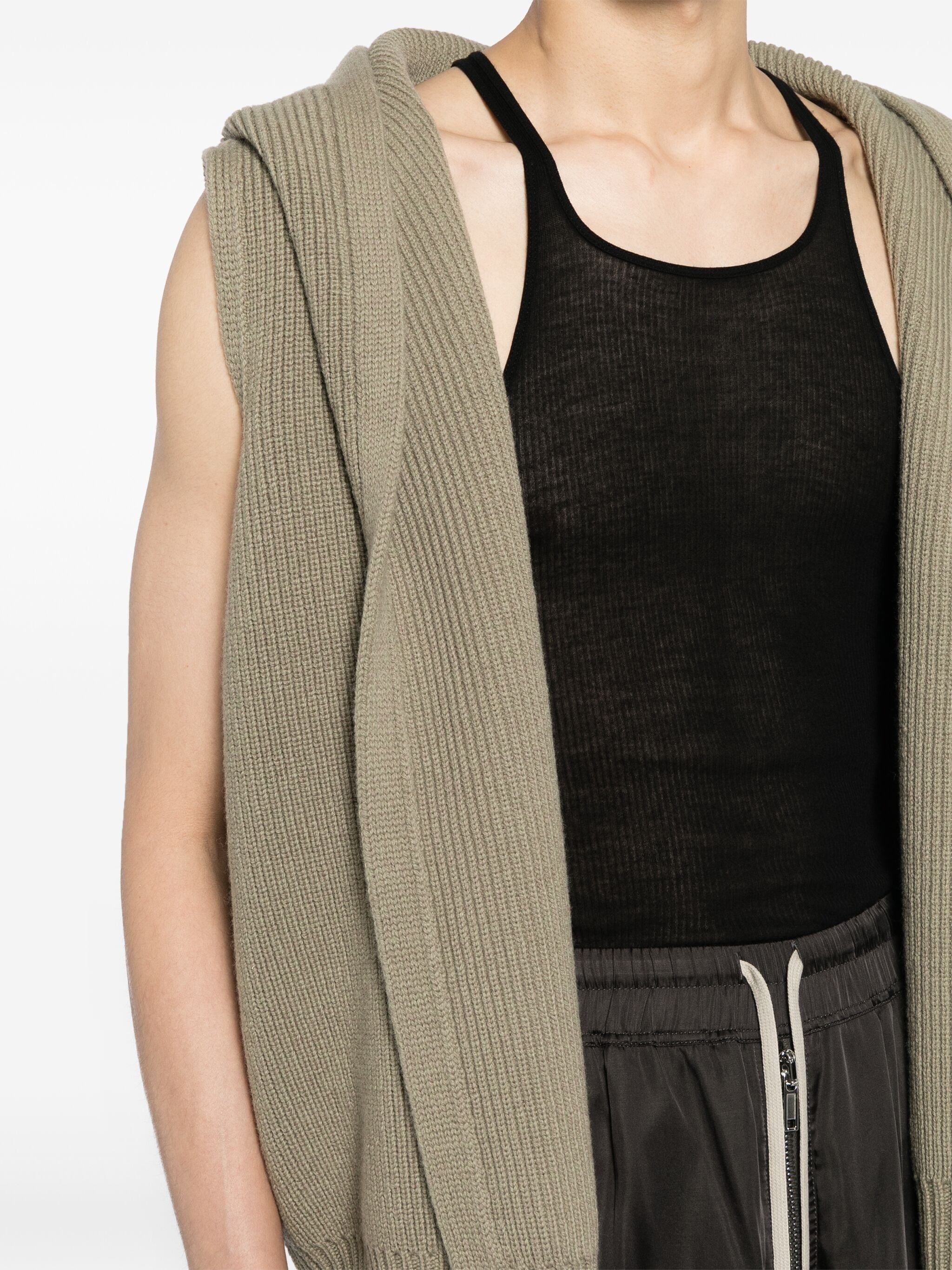 RICK OWENS SL LINER CARDIGAN