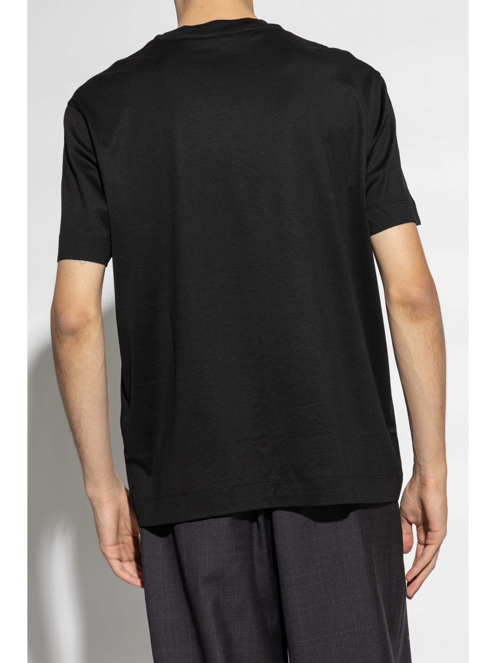 EMPORIO ARMANI LOGO DETAILING T-SHIRT