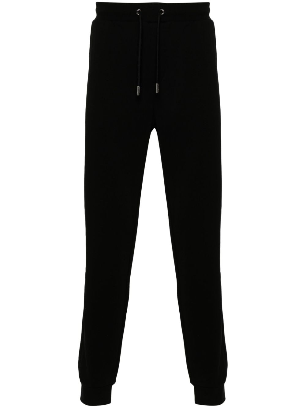 KARL LAGERFELD LOGO-APPLIQUÉ TRACK PANTS