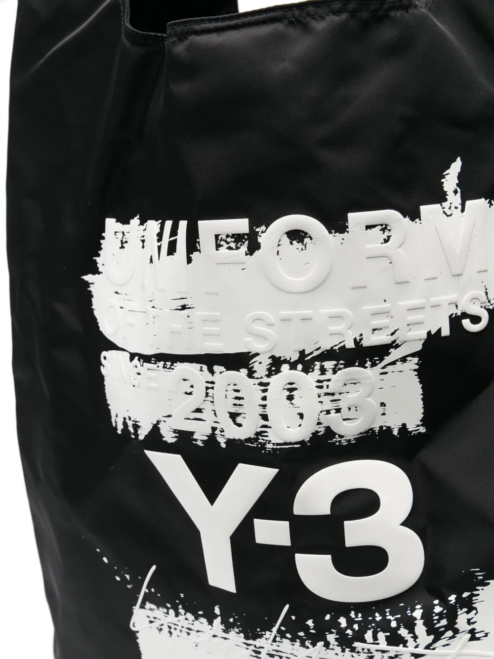 BOLSO Y3 LOGO ESTAMPADO