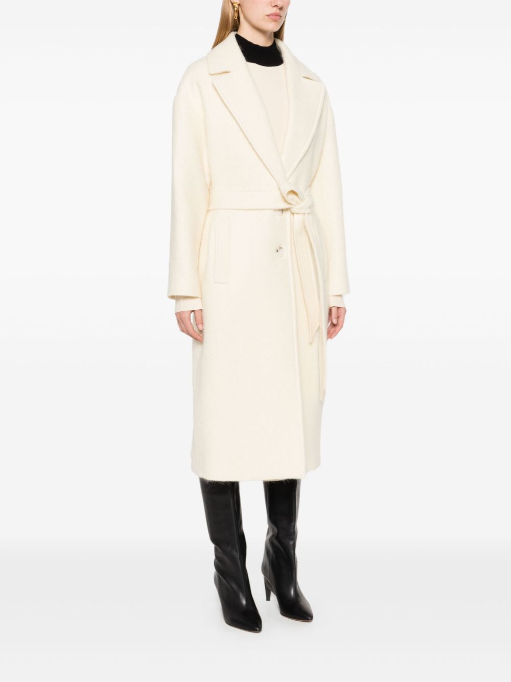 PATRIZIA PEPE FELTED COAT