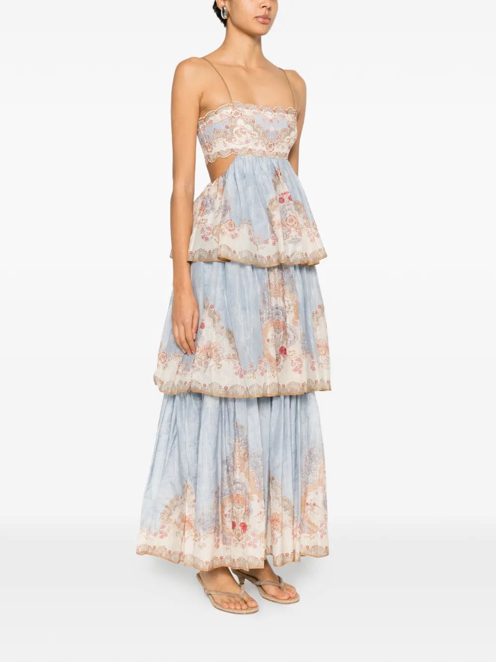 VESTIDO ZIMMERMANN FLORAL