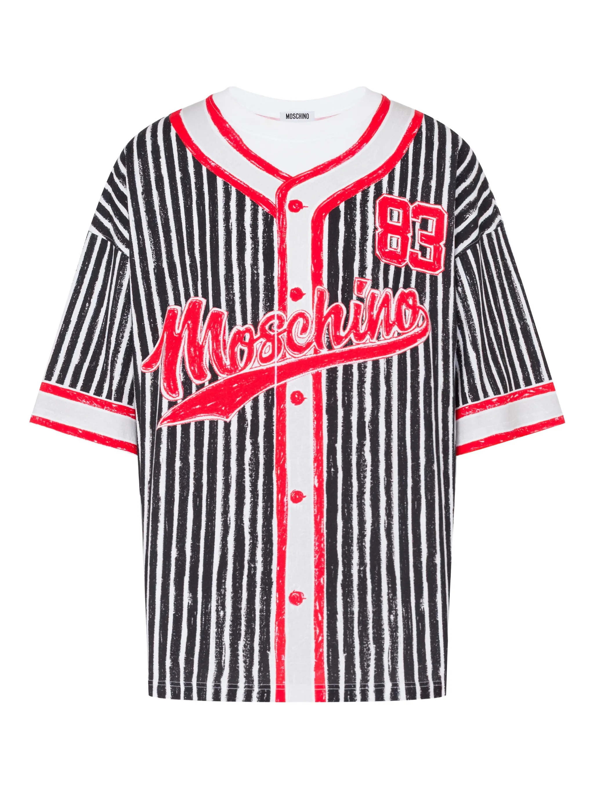 CAMISETA MOSCHINO BEISBOL