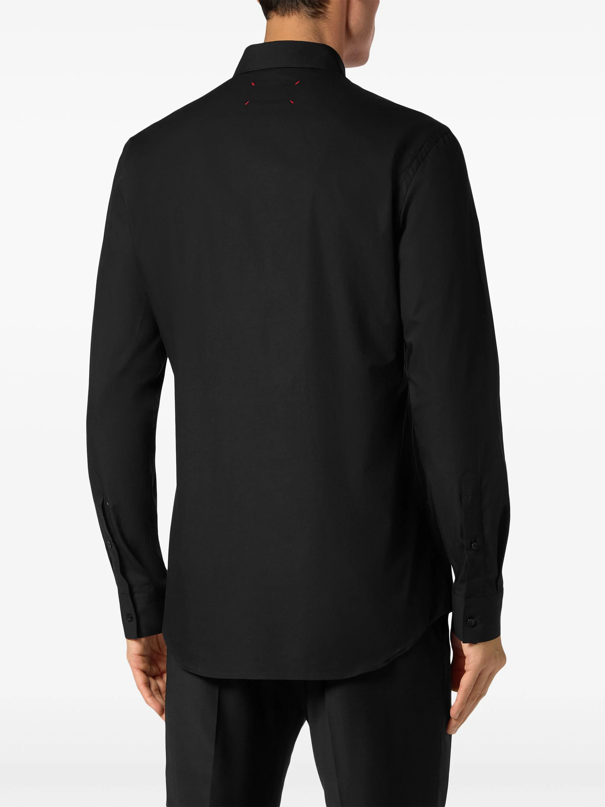 PHILIPP PLEIN STUD-DETAILING POPLIN SHIRT