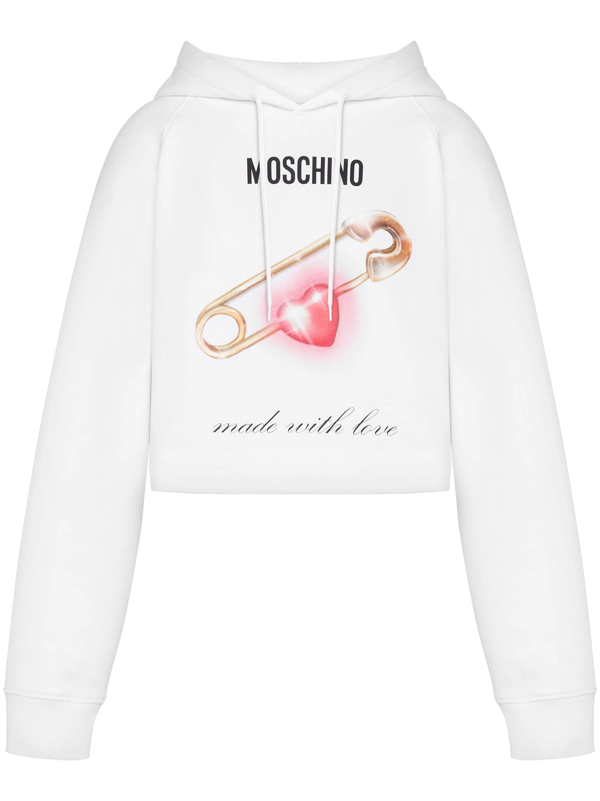 MOSCHINO GRAPHIC PRINT HOODIE