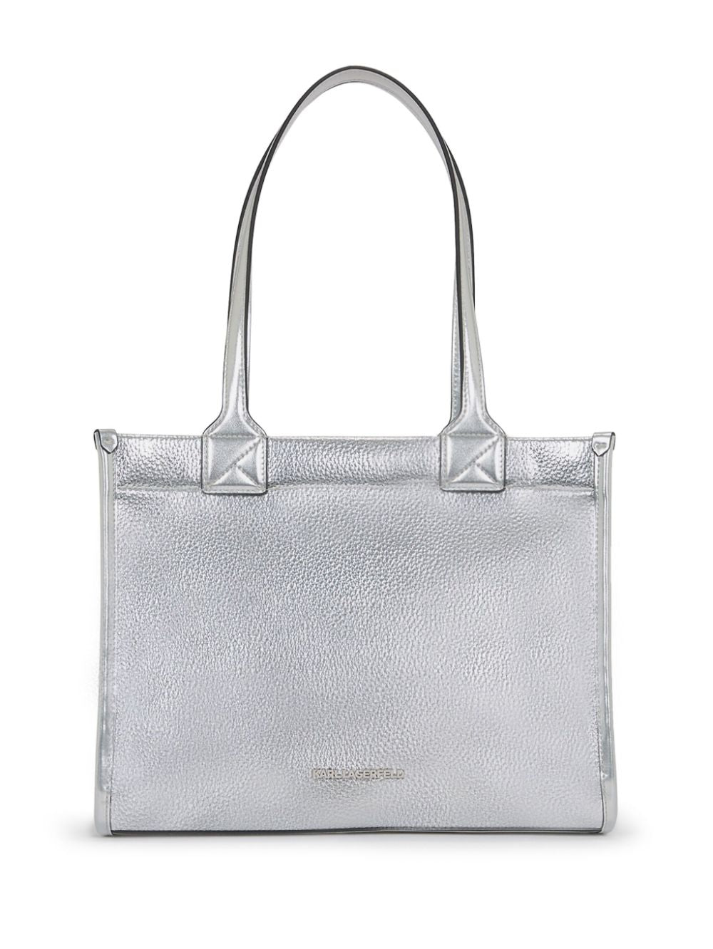 KARL LAGERFELD K/SKUARE GRAINY TOTE BAG