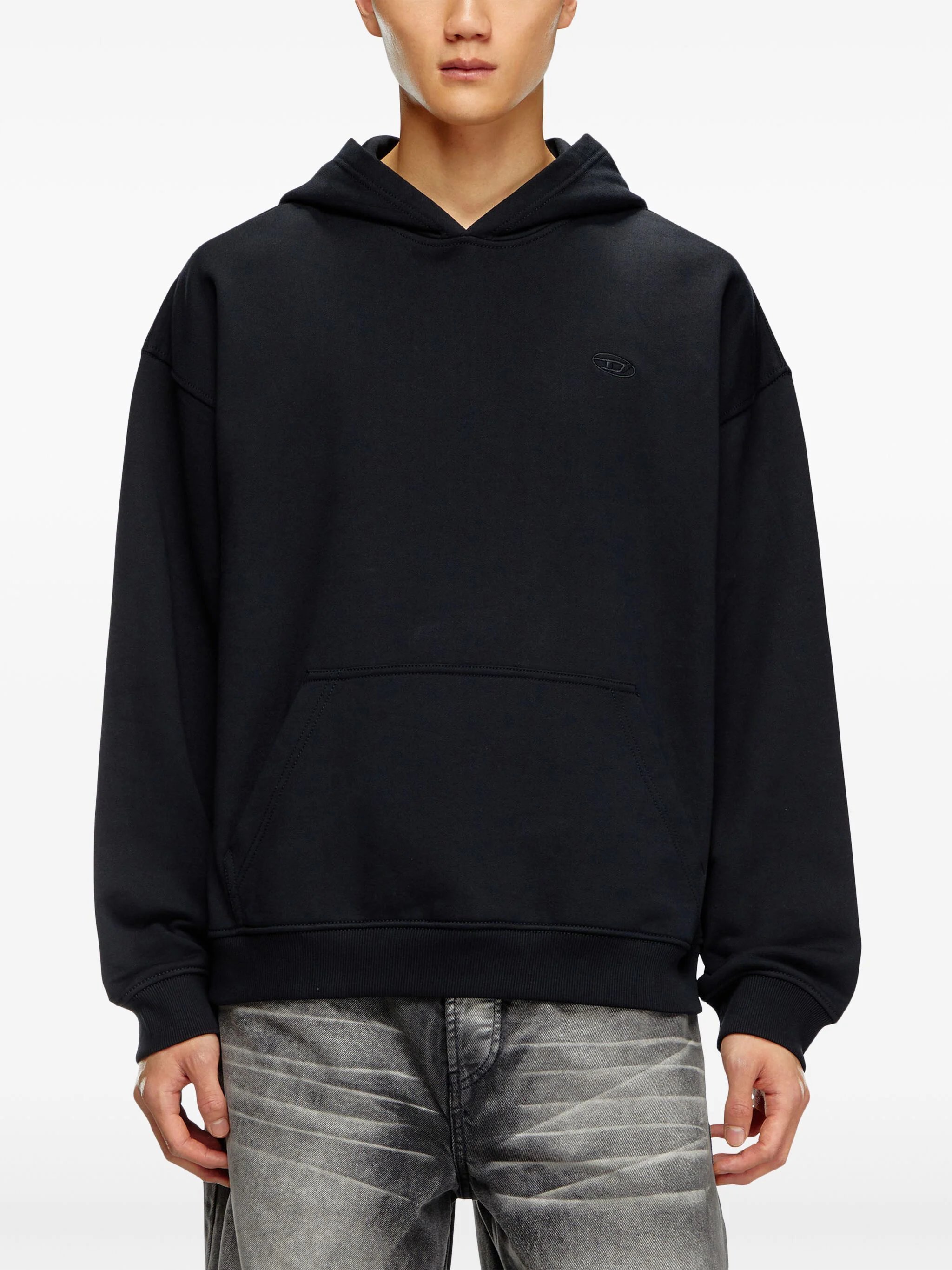 DIESEL S-BOXT-HOOD COTTON HOODIE