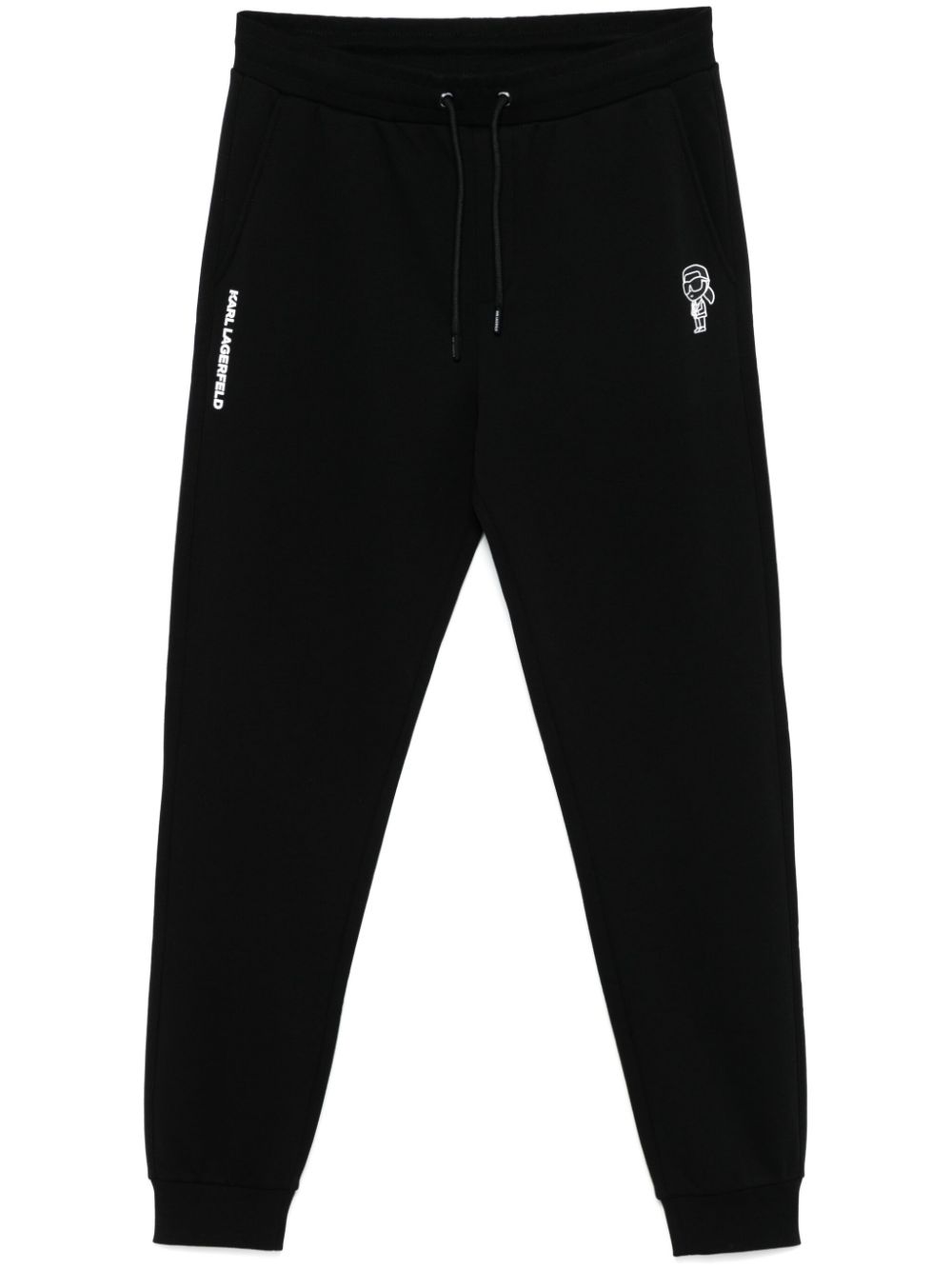 KARL LAGERFELD IKONIK KARL-MOTIF SWEATPANTS