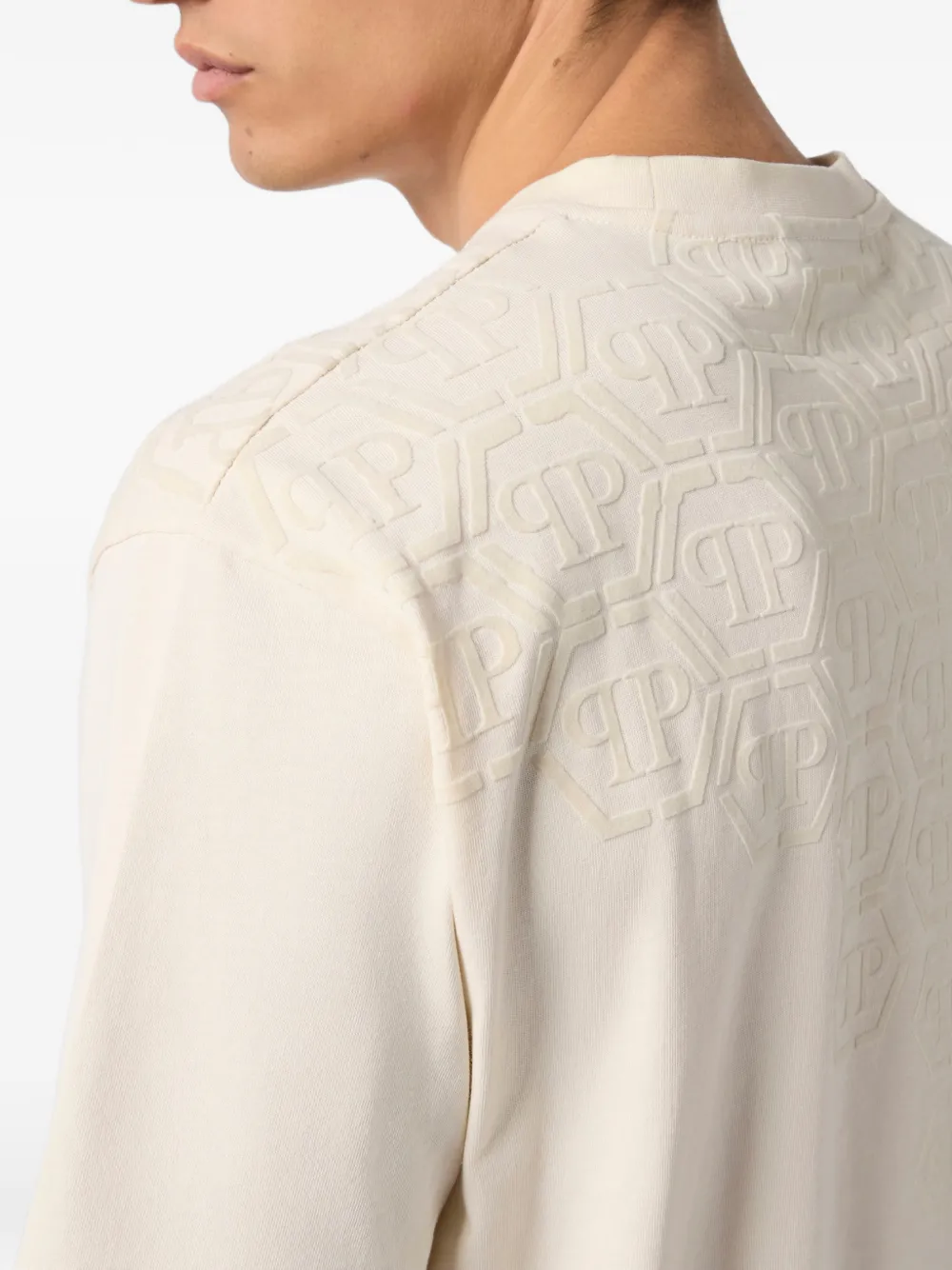 CAMISETA PHILIPP PLEIN MONOGRAMA