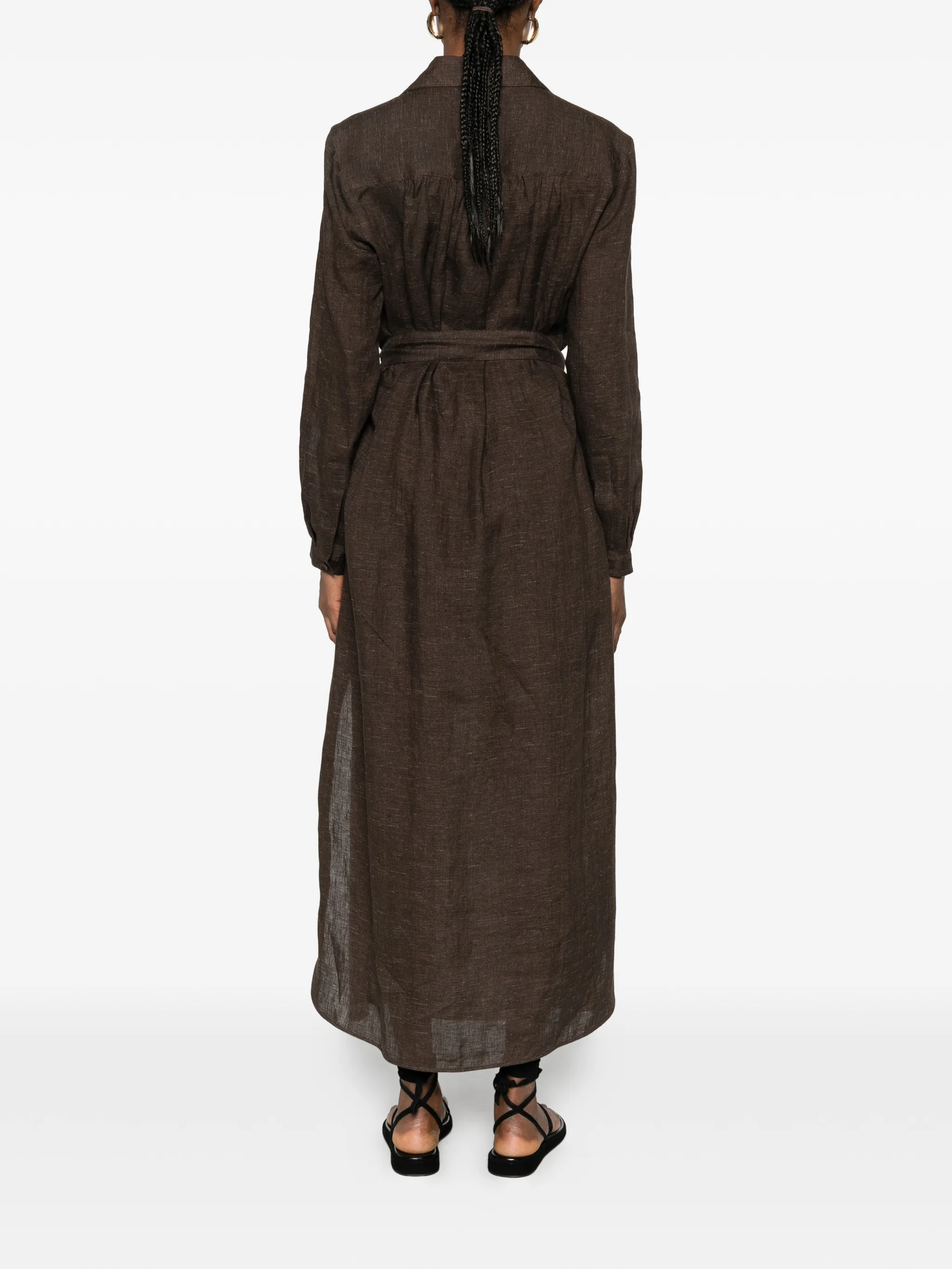 VESTIDO EMPORIO ARMANI BELTED