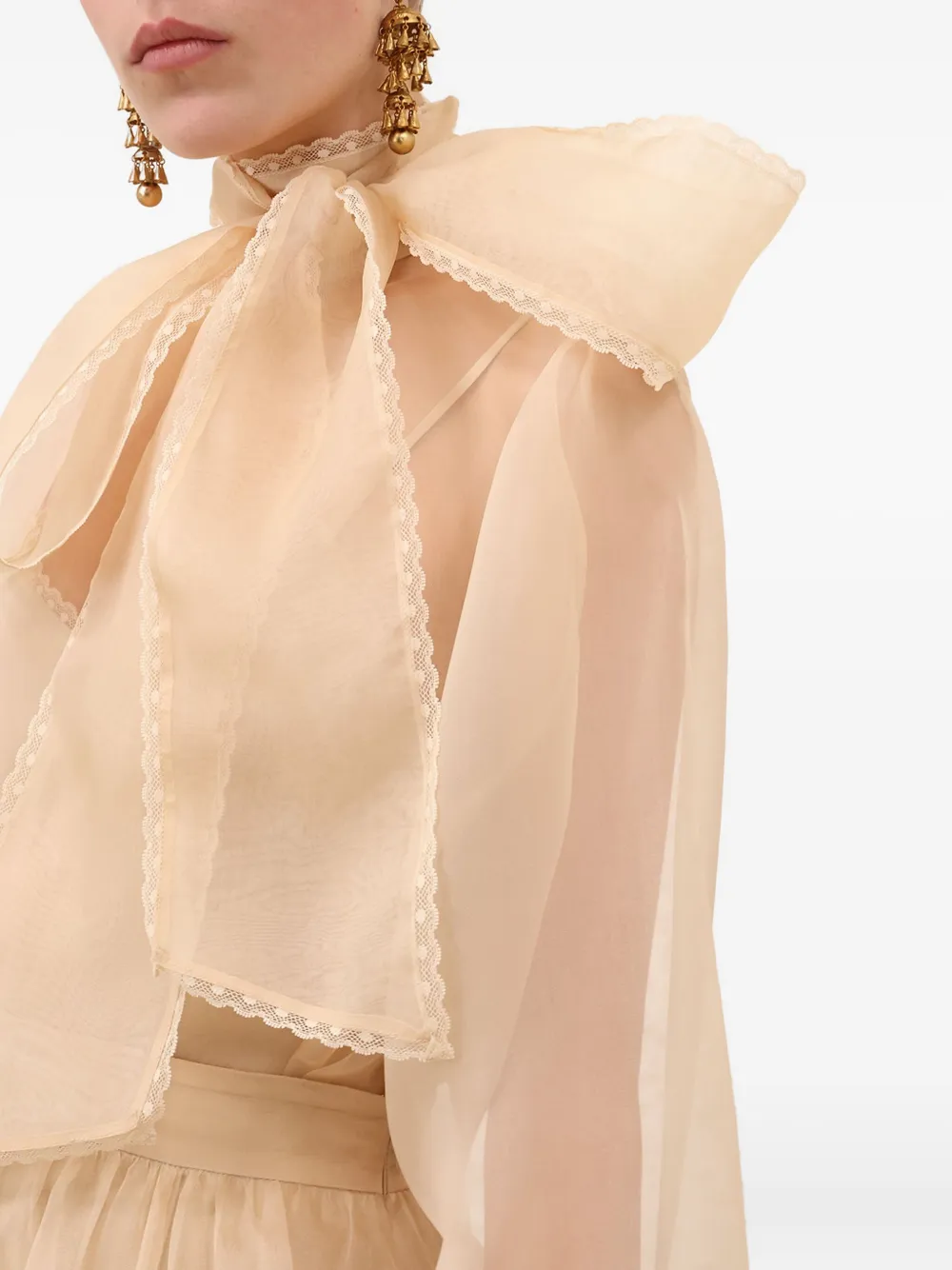 BLUSAZIMMERMANN ORGANZA
