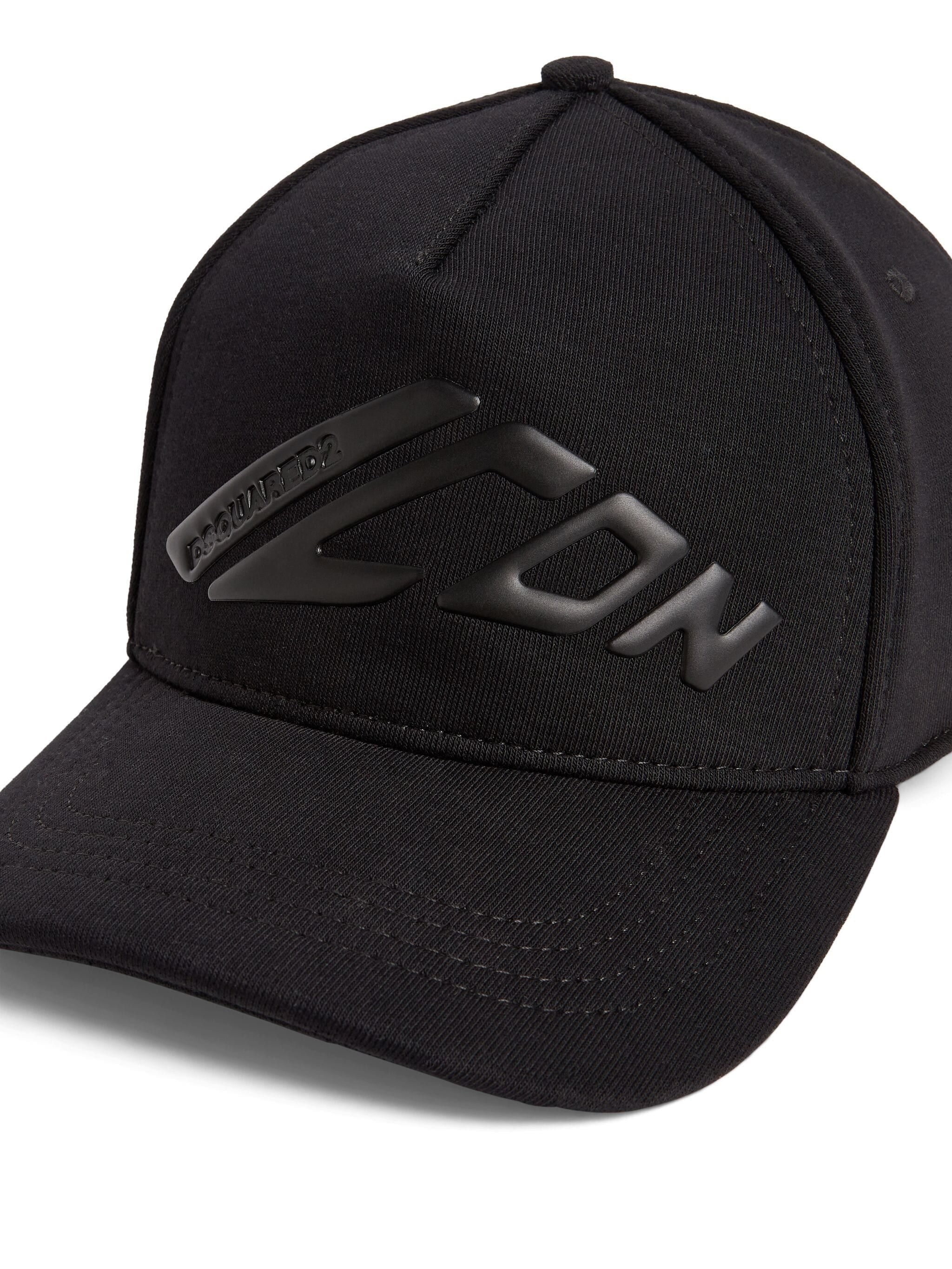 DSQUARED2 ICON-EMBOSSED BASEBALL CAP