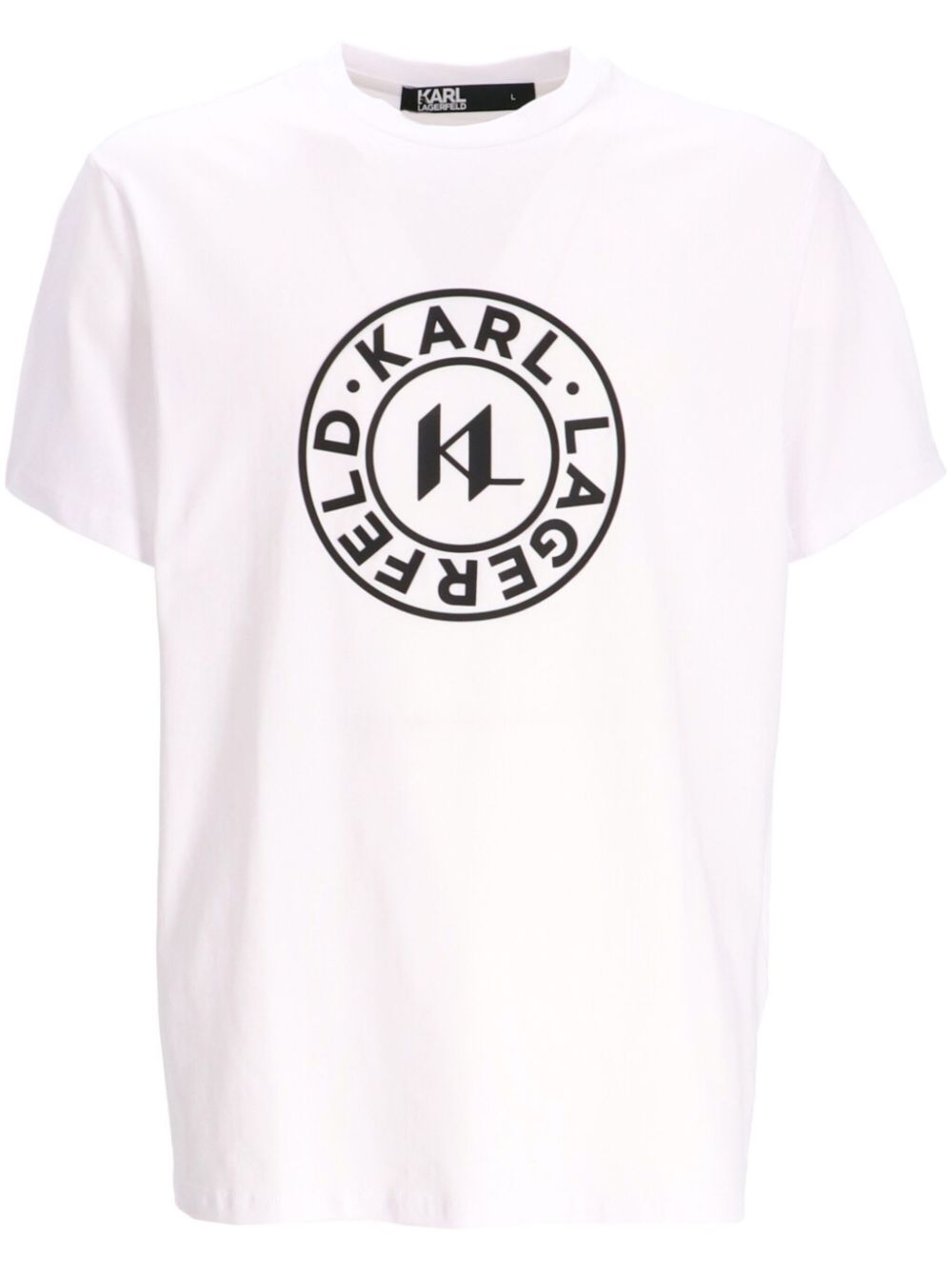 KARL LAGERFELD CIRCLE LOGO T-SHIRT