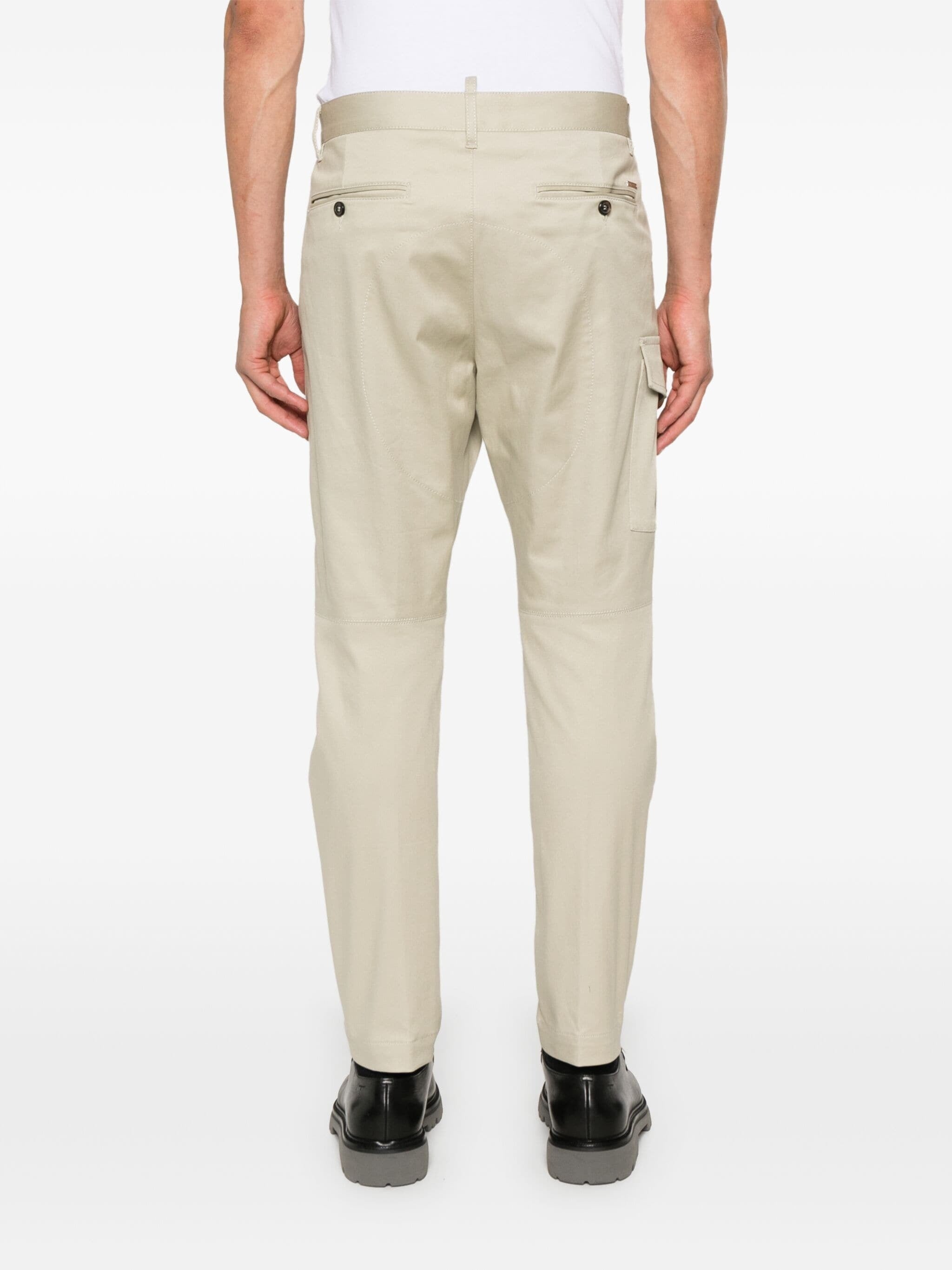 DSQUARED2 LOGO-PLAQUE CARGO PANTS