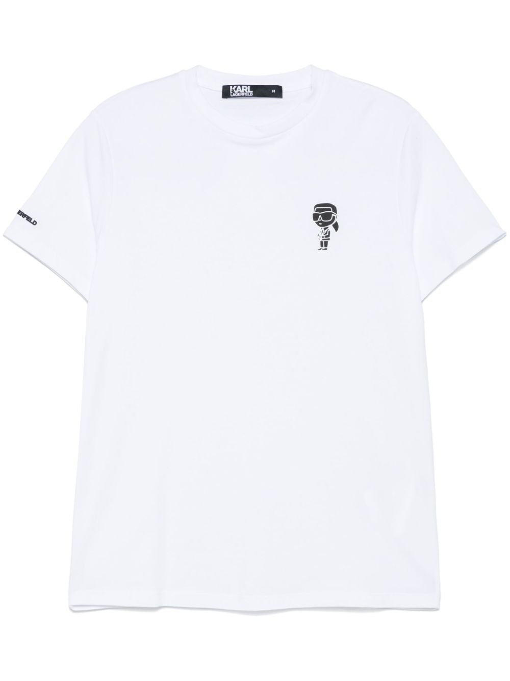 KARL LAGERFELD LOGO-PRINT T-SHIRT