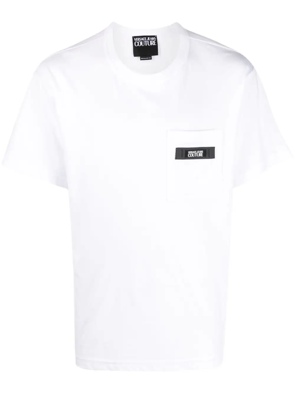 VERSACE JEANS COUTURE LOGO PATCH T-SHIRT