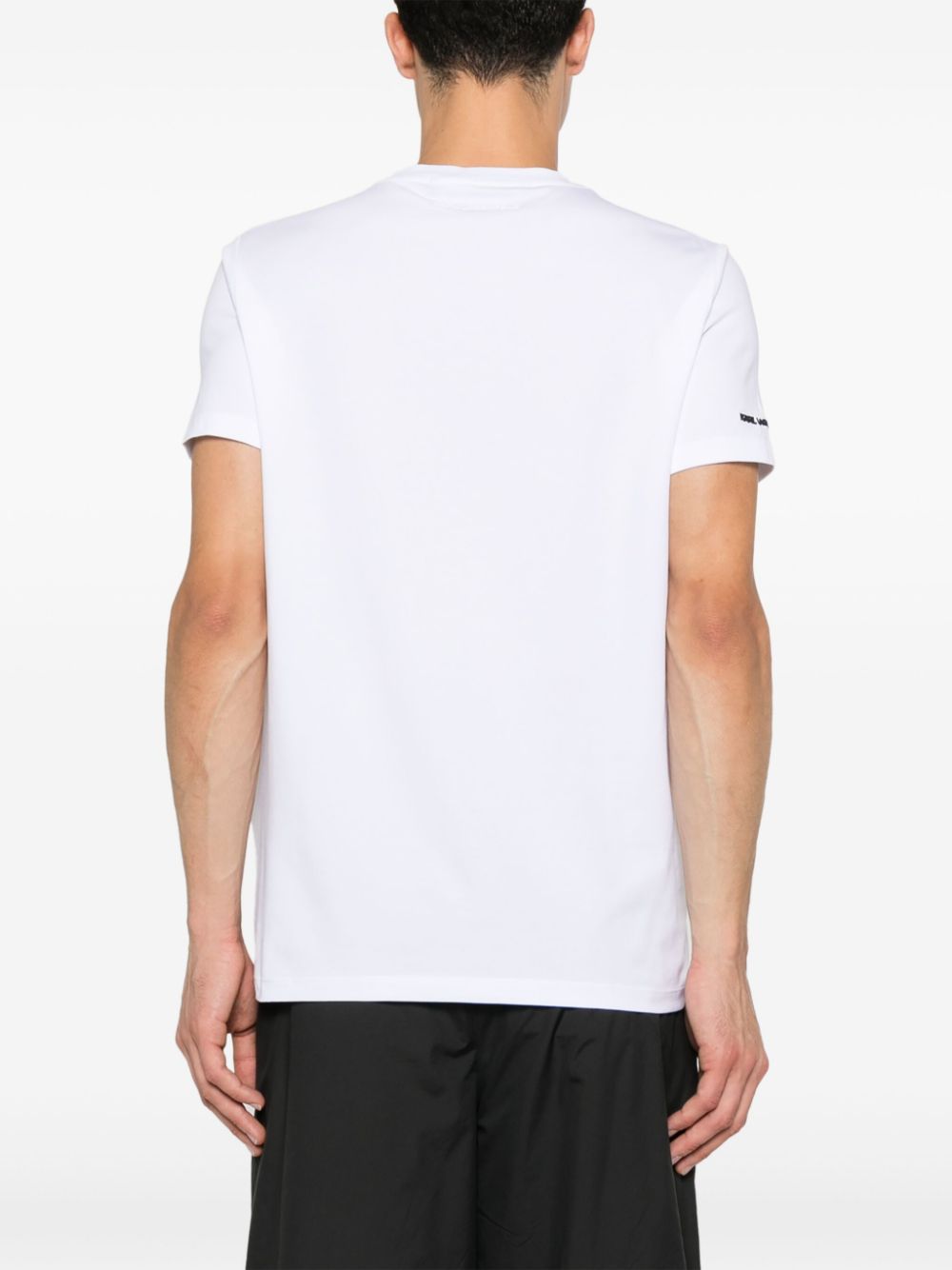 KARL LAGERFELD LOGO-PRINT T-SHIRT