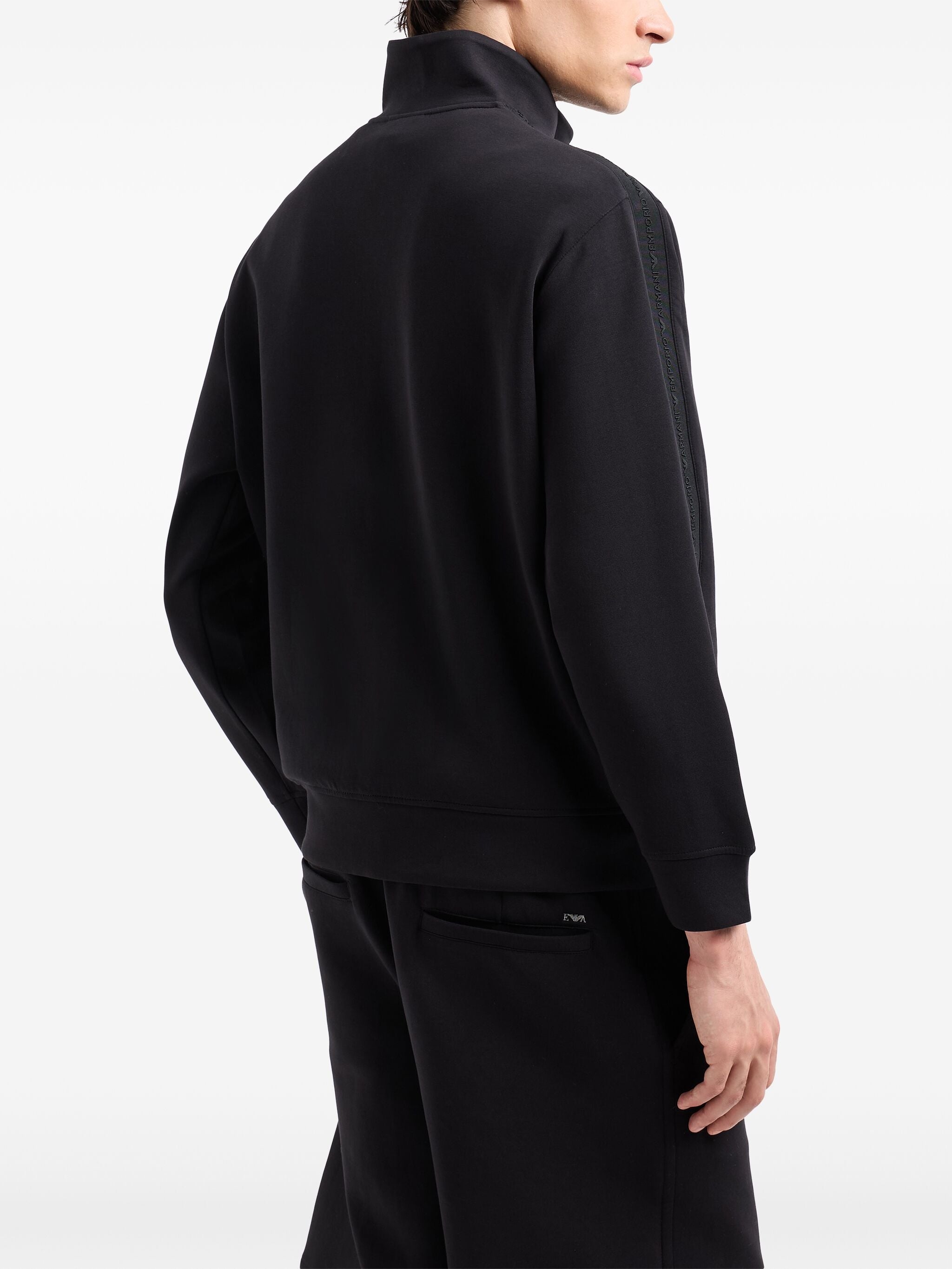 EMPORIO ARMANI ZIP-FASTENING CARDIGAN