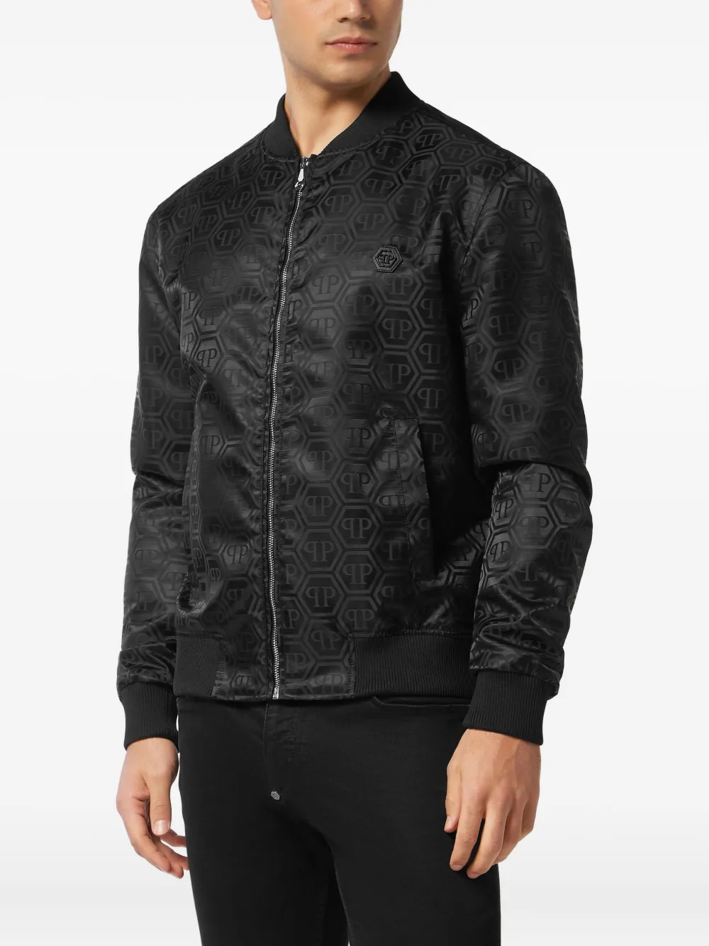 CHAQUETA PHILIPP PLEIN MONOGRAMA
