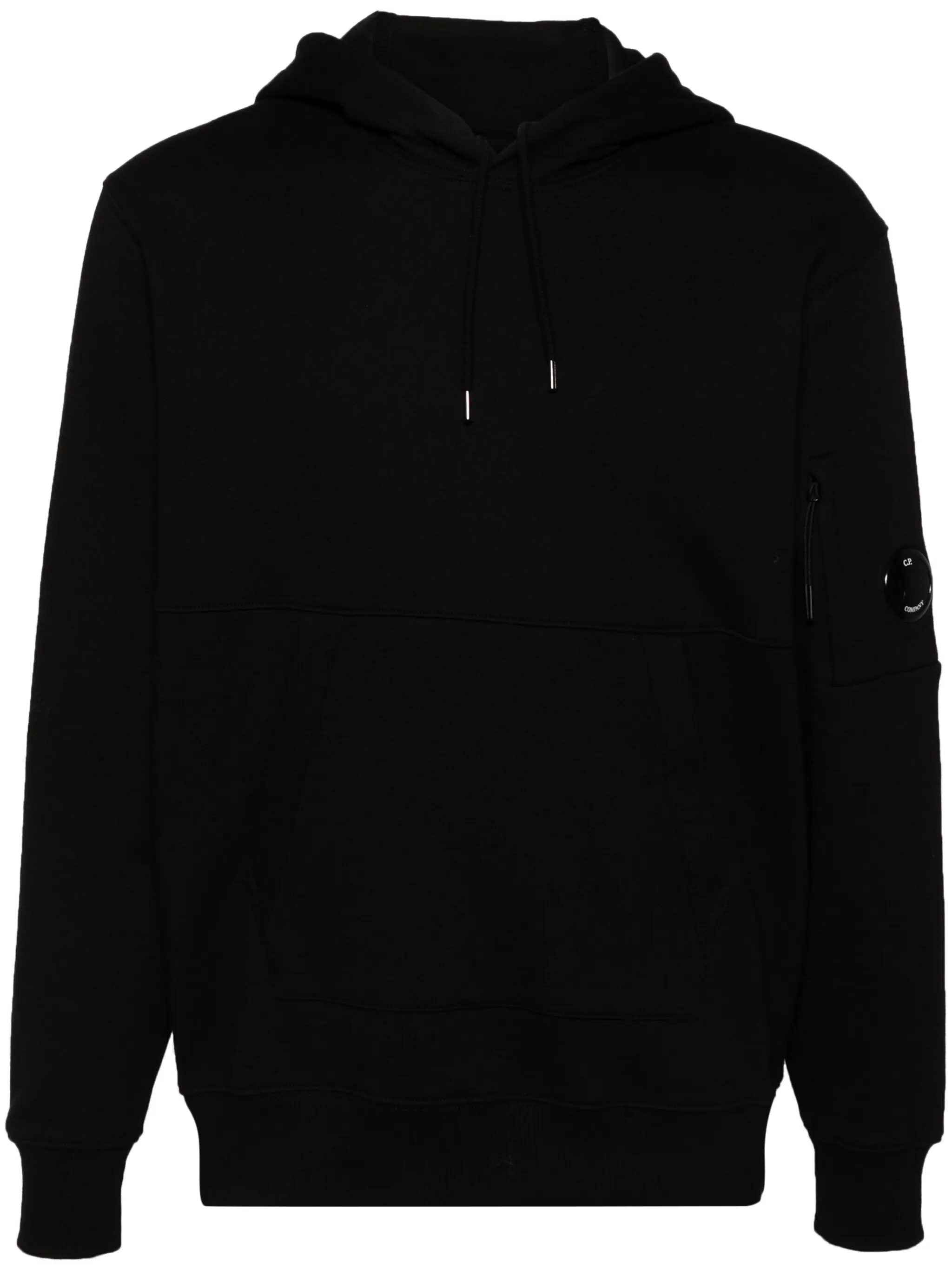 CP COMPANY LENS-DETAILED COTTON HOODIE