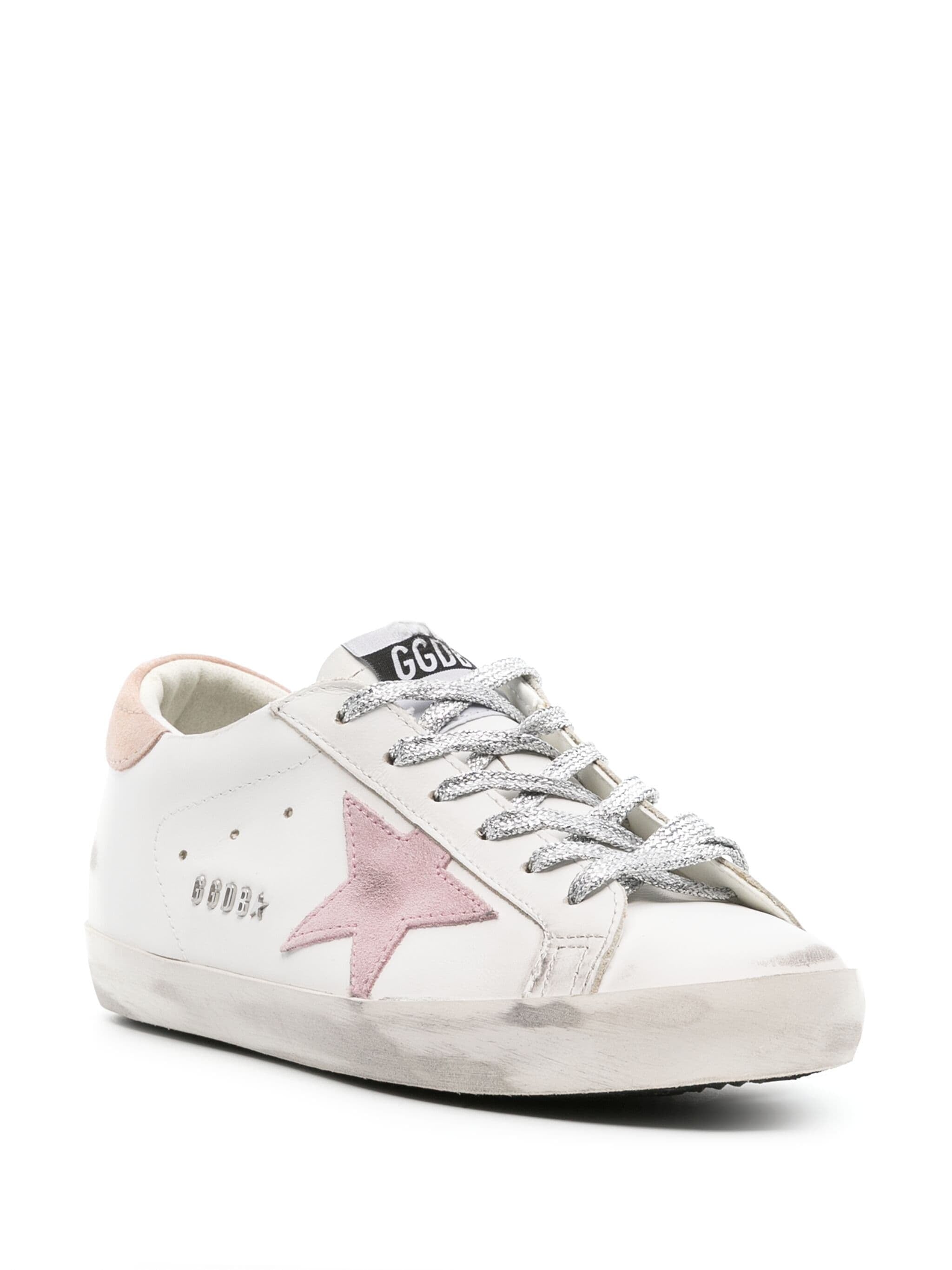 GOLDEN GOOSE SUPERSTAR LEATHER SNEAKERS