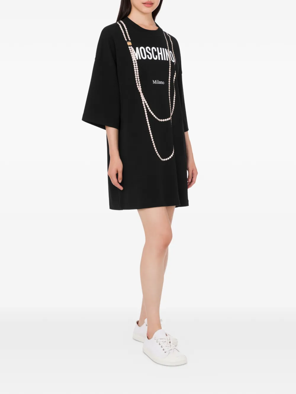 VESTIDO MOSCHINO LOGO